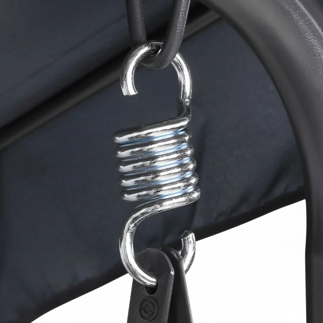 5 Gardeon Outdoor Swing Chair Garden Bench Furniture Canopy 3 Seater - Grey, 5 of 6