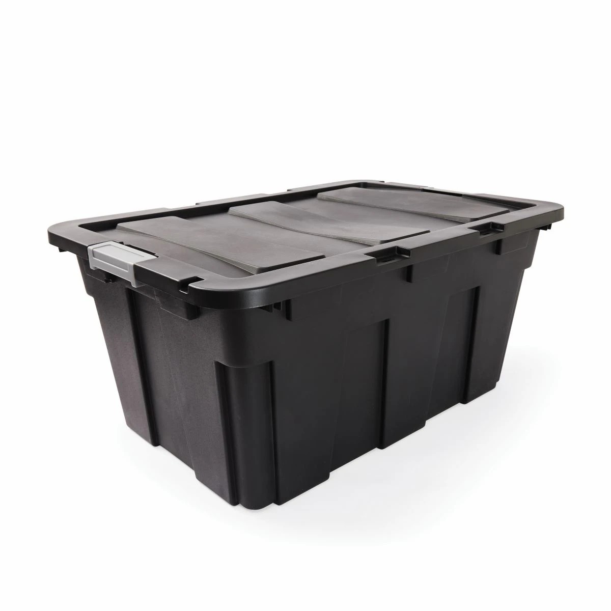 1 100L Heavy Duty Storage Container - Black, 1 of 6