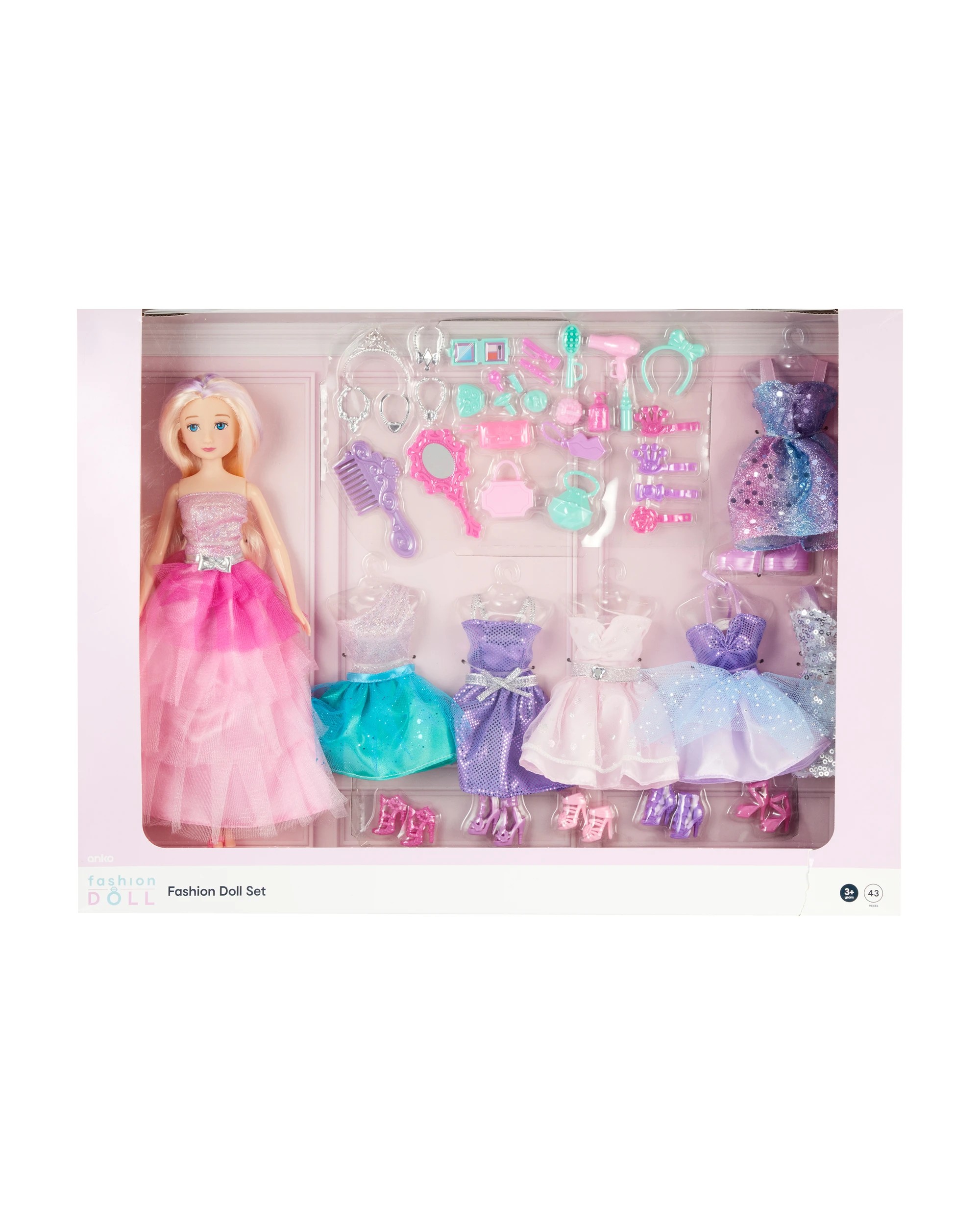 5 43 Piece Fashion Doll Set, 5 of 6
