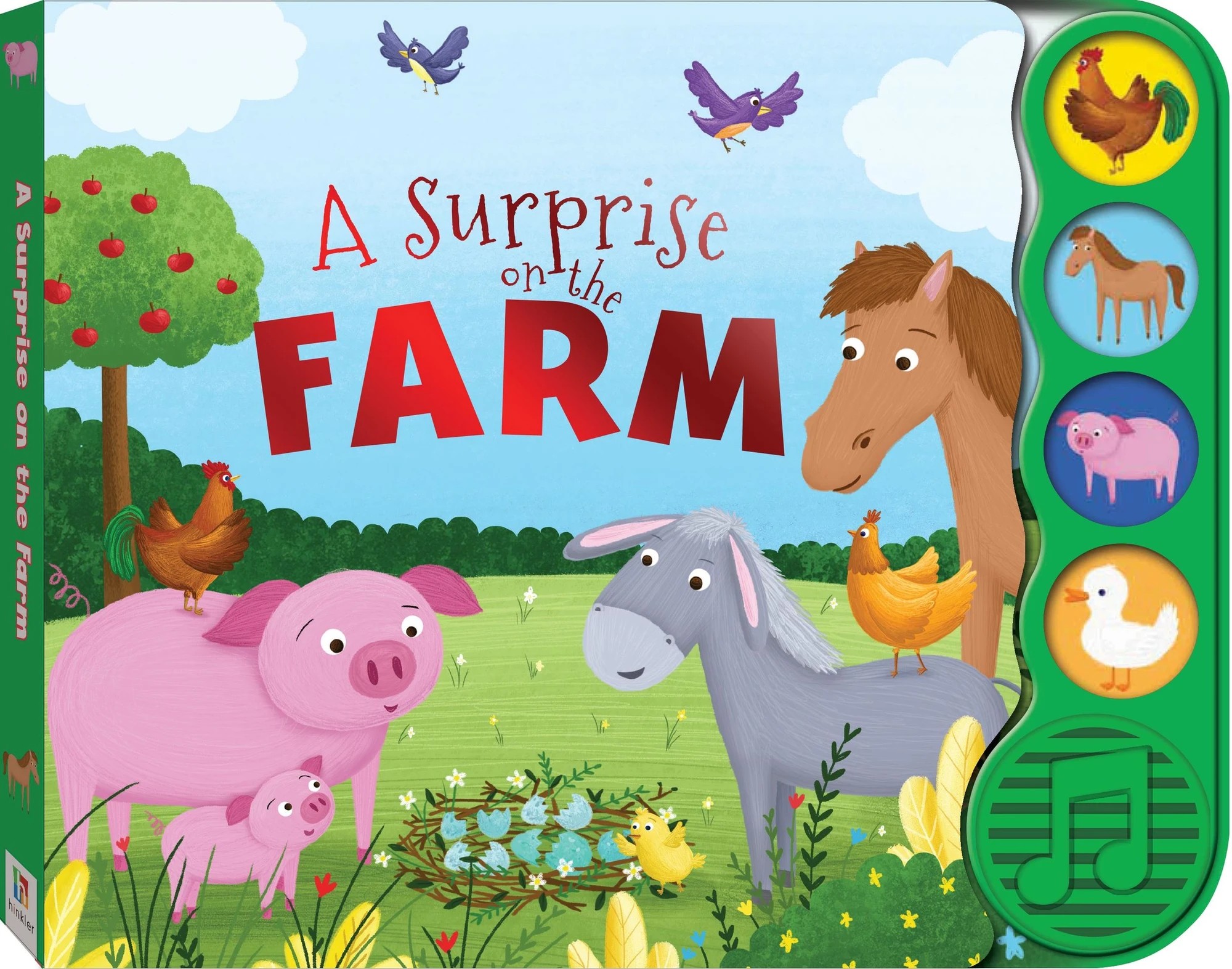 1 A Surprise on the Farm - Board Book, 1 of 2