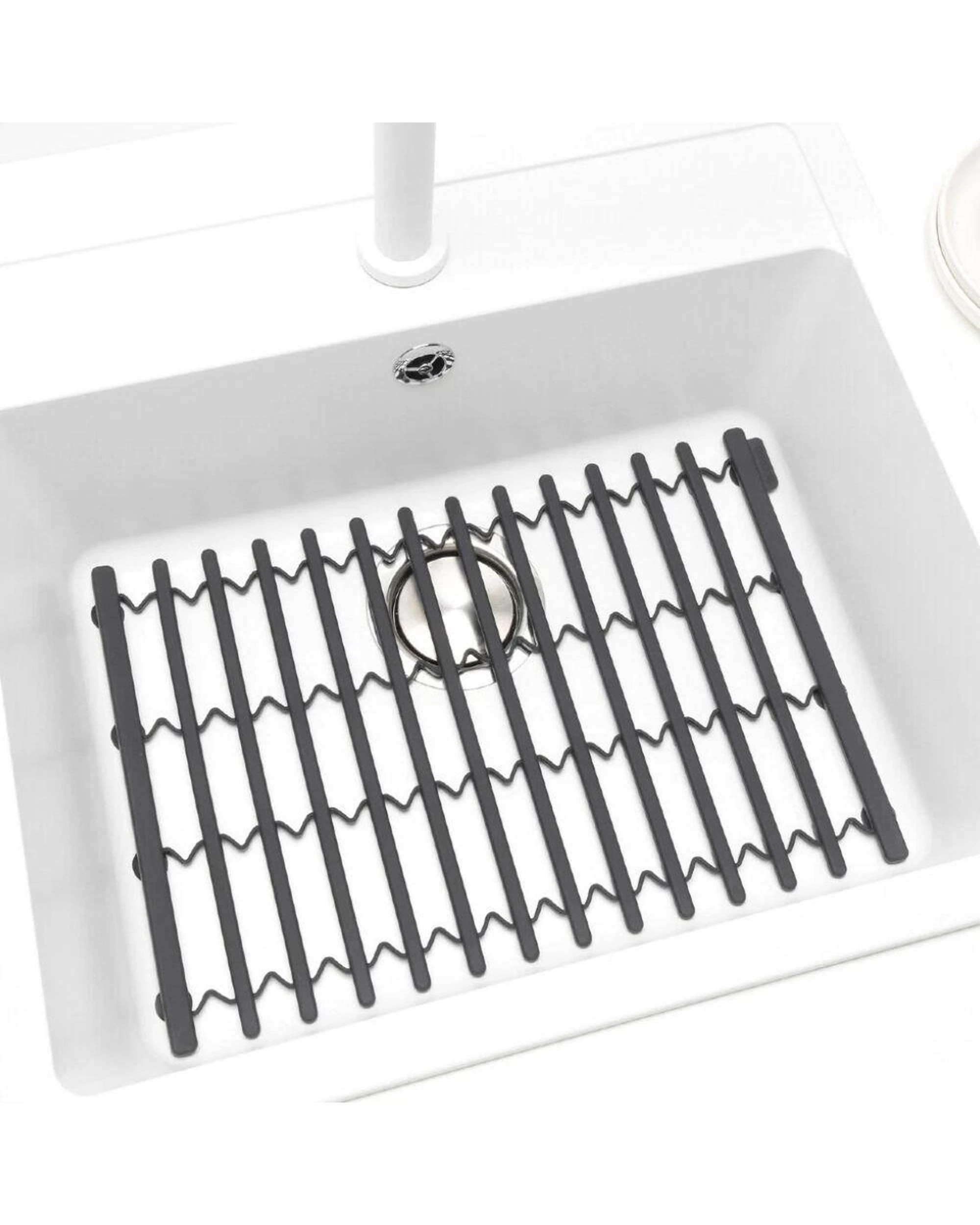 3 Brabantia Silicone Sink Mat - Grey, 3 of 3