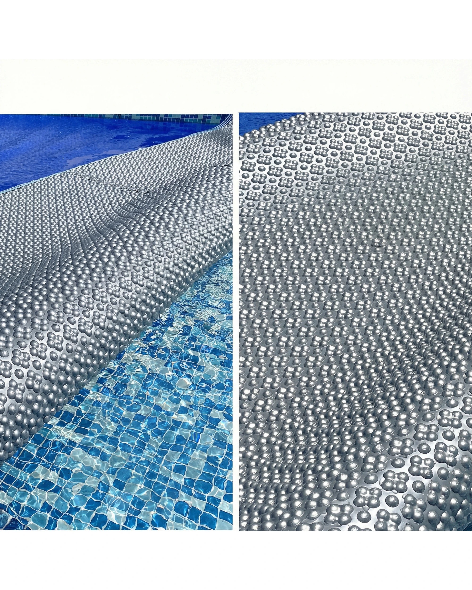 2 HydroActive 6.4 x 12m Penta Bubble Pool Cover 500 Micron - Grey - Grey, 2 of 6