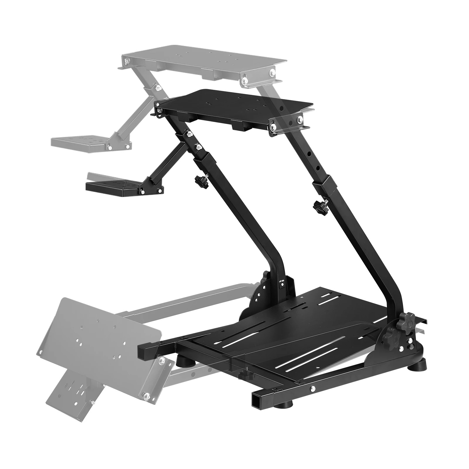 5 Ausway Adjustable Gaming Racing Simulator Steering Wheel Stand for Logitech G25 G920 PS2 PS3 Xbox, 5 of 6