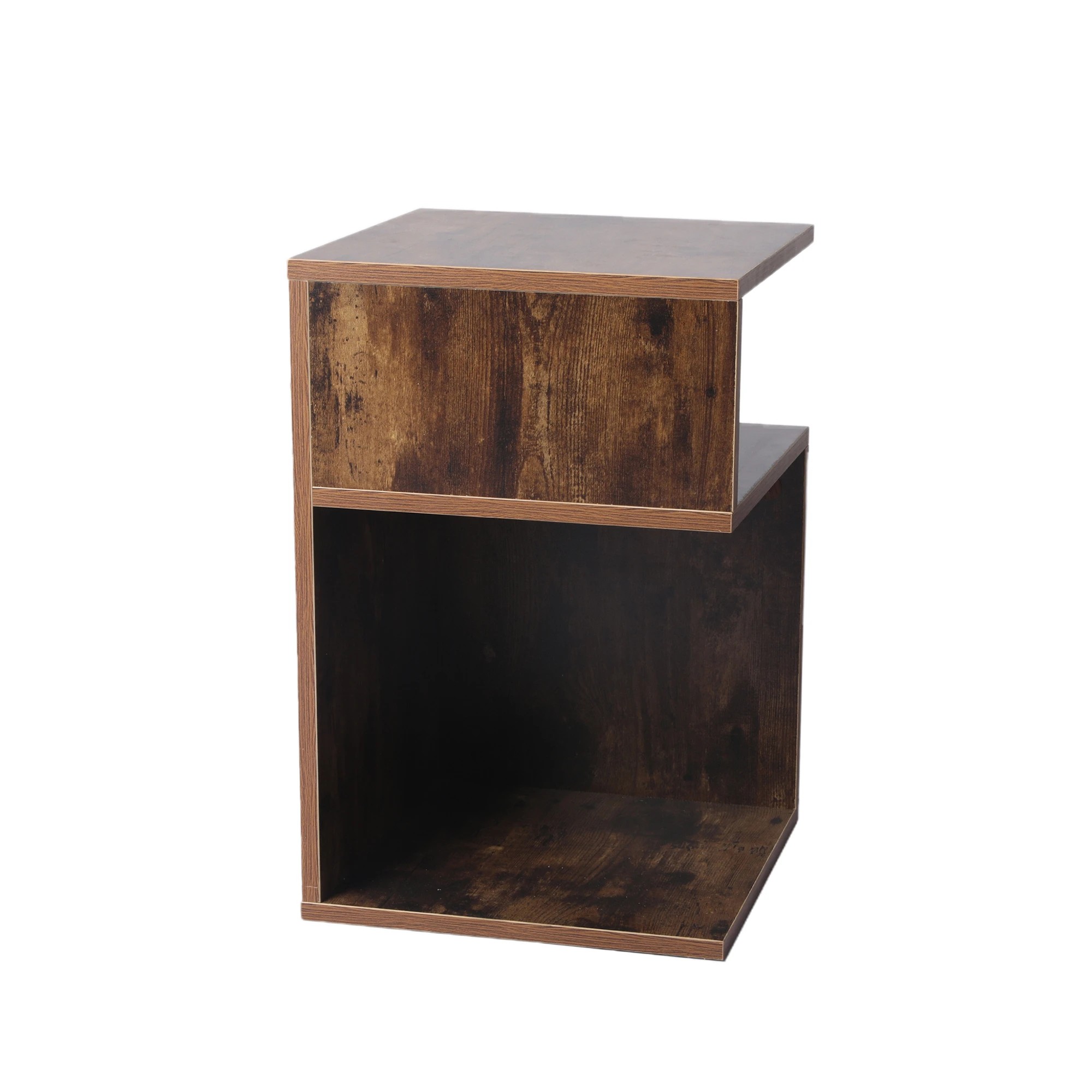 4 Levede 2x Bedside Tables Oak, 4 of 5