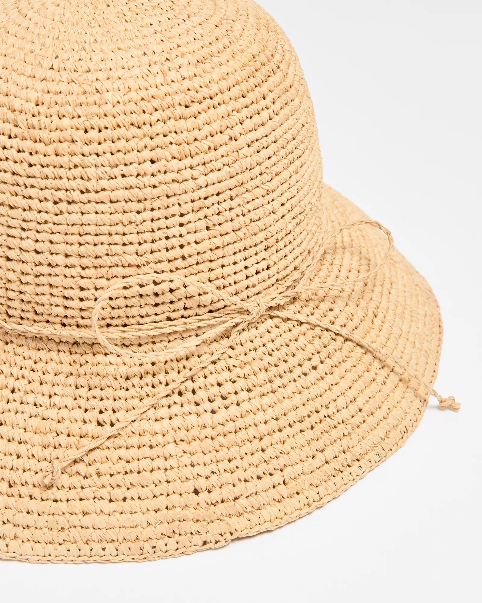 2 Target Packable Raffia Bucket Hat NEUTRAL, 2 of 3