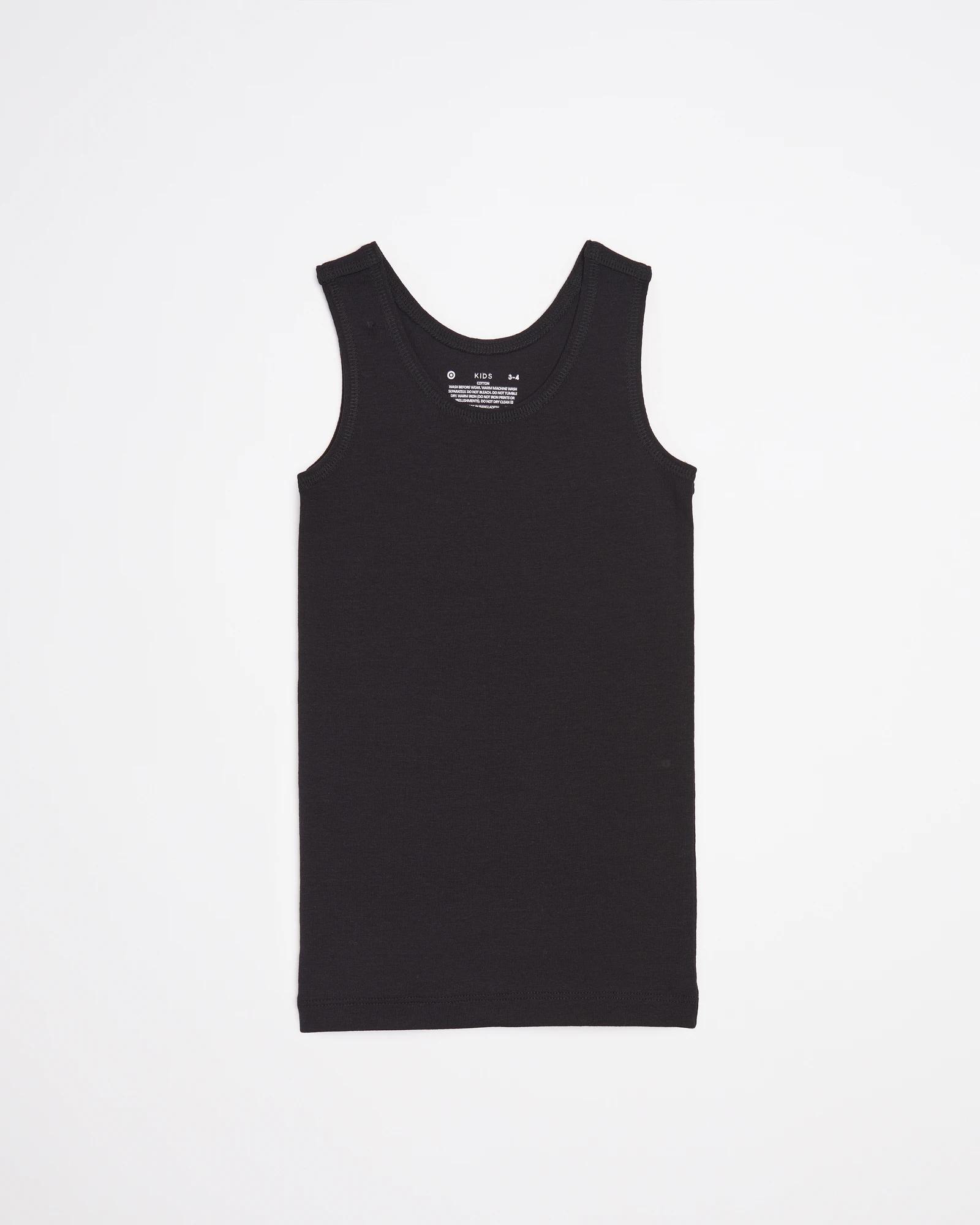 3 Target Boys Cotton Vests - 3 Pack MULTI, 3 of 4