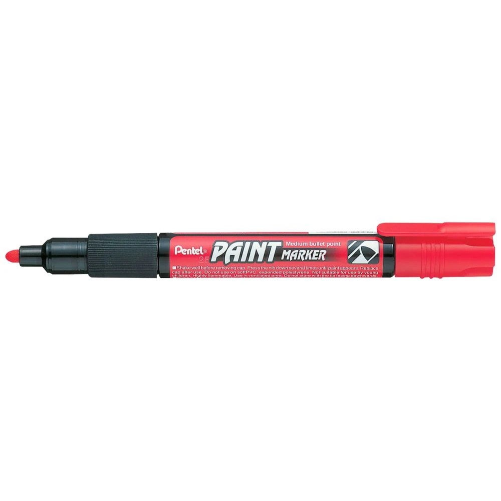 1 Pentel MMP20 Paint Marker Red, 1 of 5