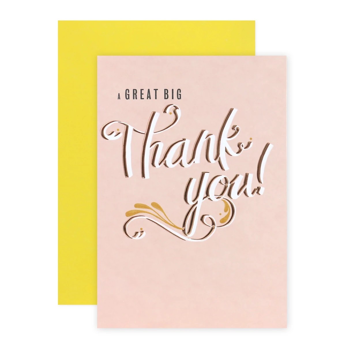 1 Connections from Hallmark Thank You Card - Great Big Thank You, 1 of 2