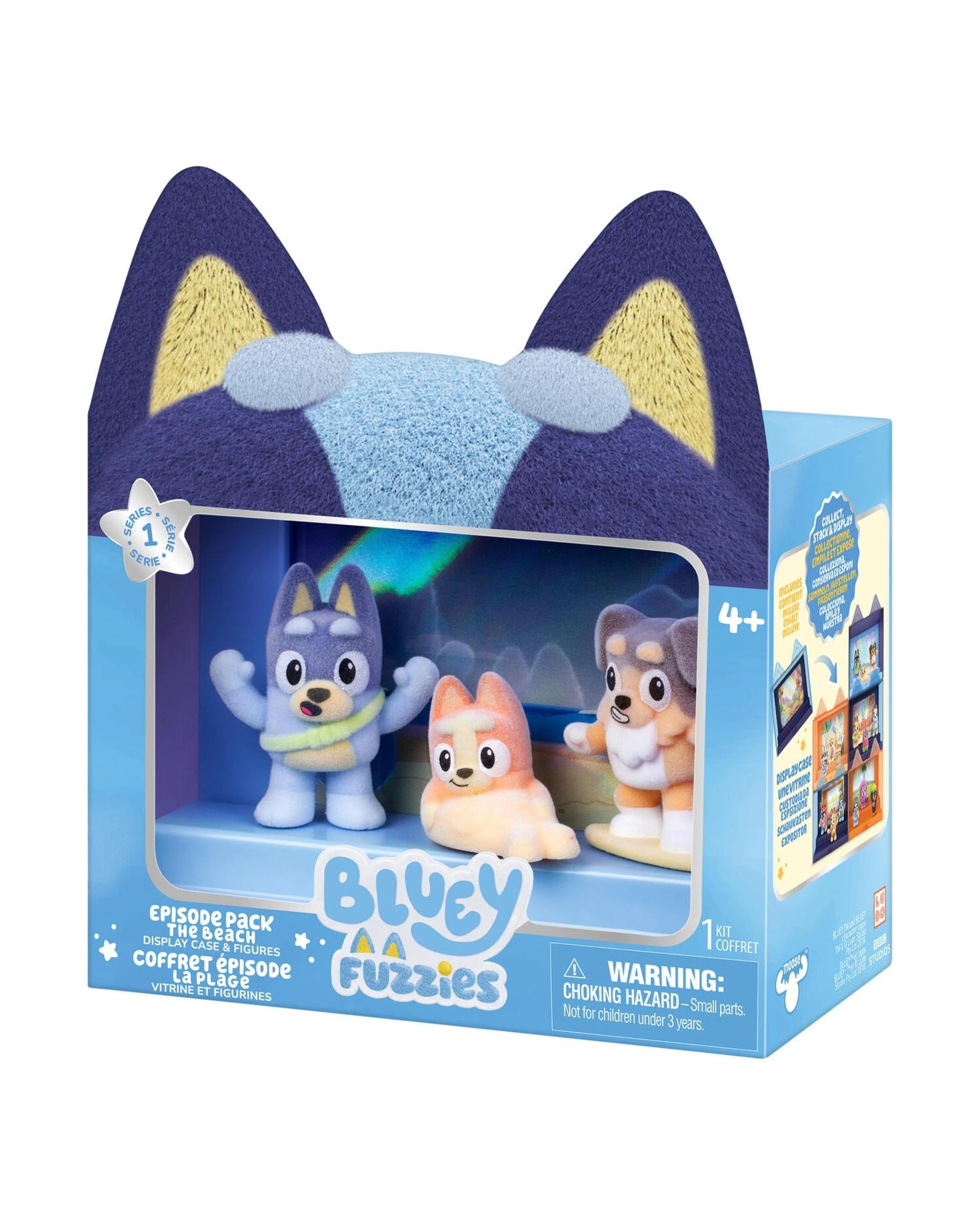 2 Bluey Fuzzies Series 1 The Beach Episode Pack, 2 of 7