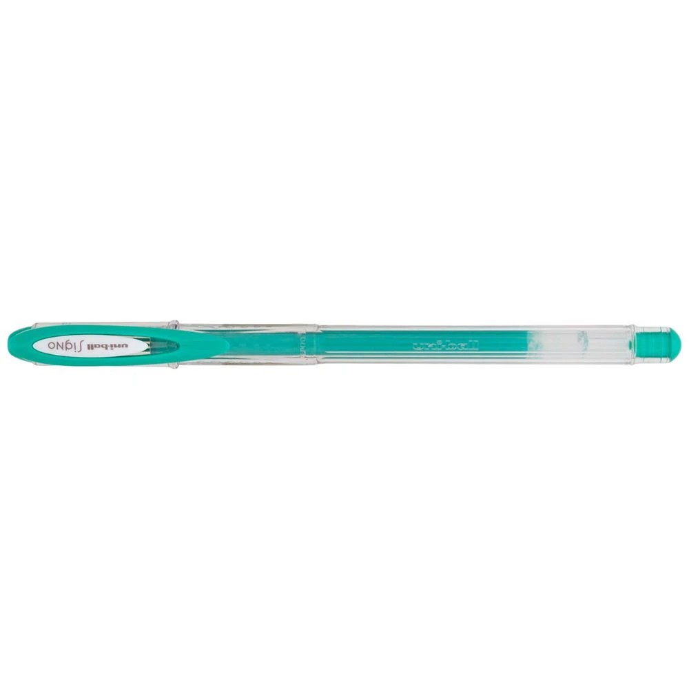 1 Uni-Ball Signo Angelic Gel Pen 0.7mm Green, 1 of 1