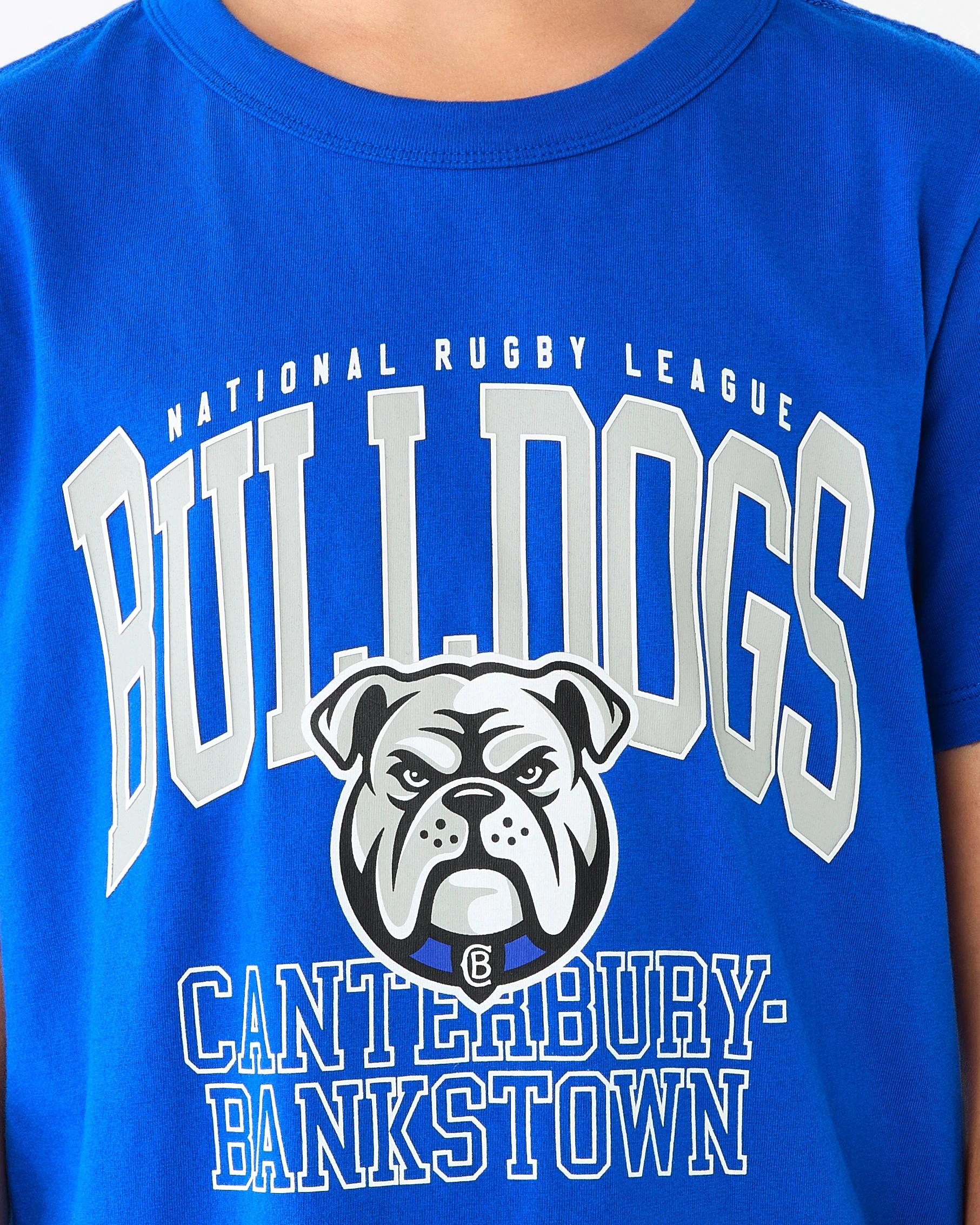 4 NRL Kids T-shirt Bulldogs, 4 of 6