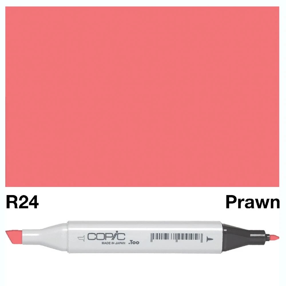 3 Copic Classic Original Dual Nib Marker R24 Prawn, 3 of 3