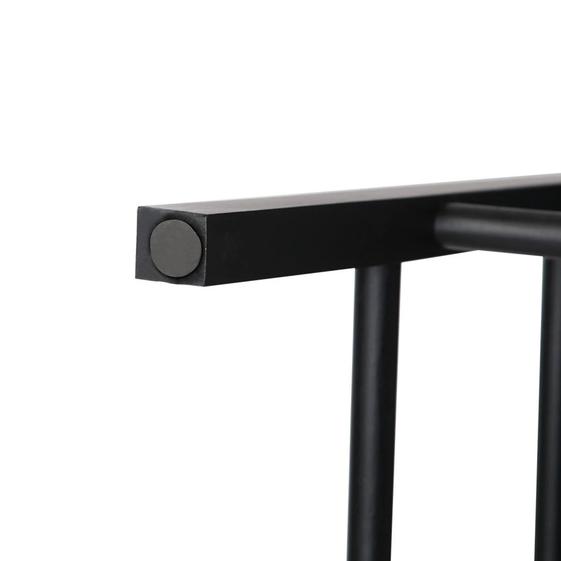 8 Artiss 2x Bar Stools Kitchen Chairs Wooden - Black, 8 of 8