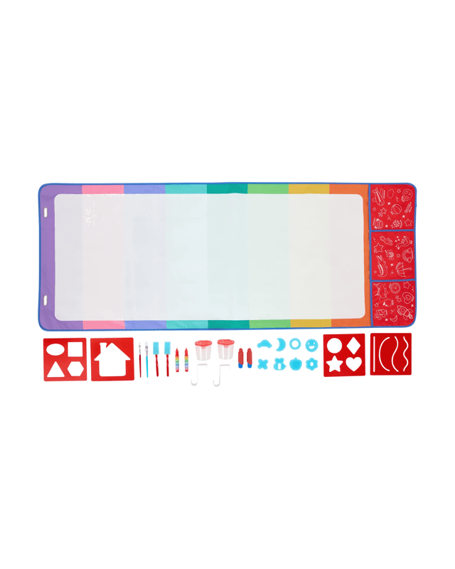 25 Piece Over the Door Water Drawing