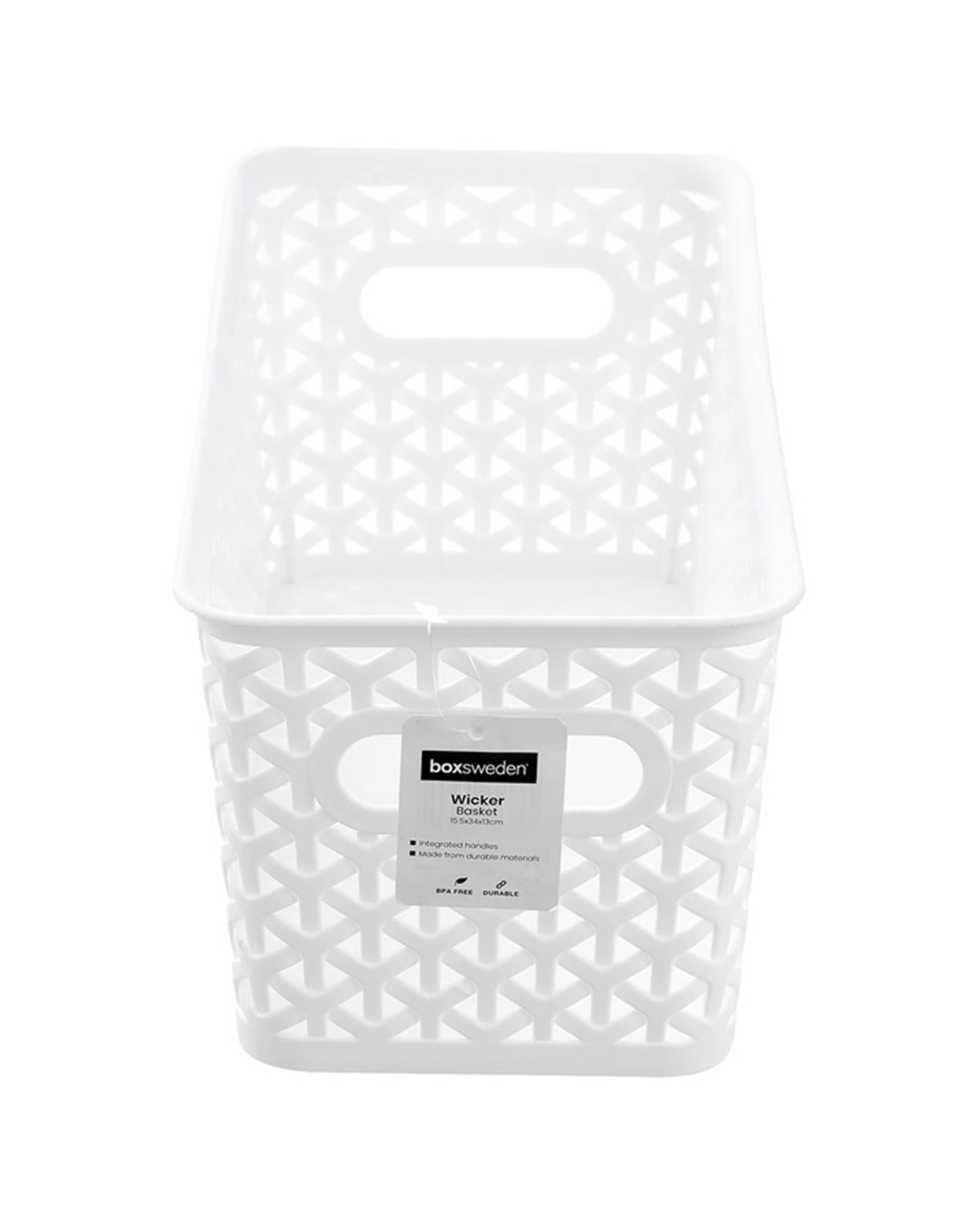1 Boxsweden Wicker Storage Basket 15.5x34cm - Multi, 1 of 7