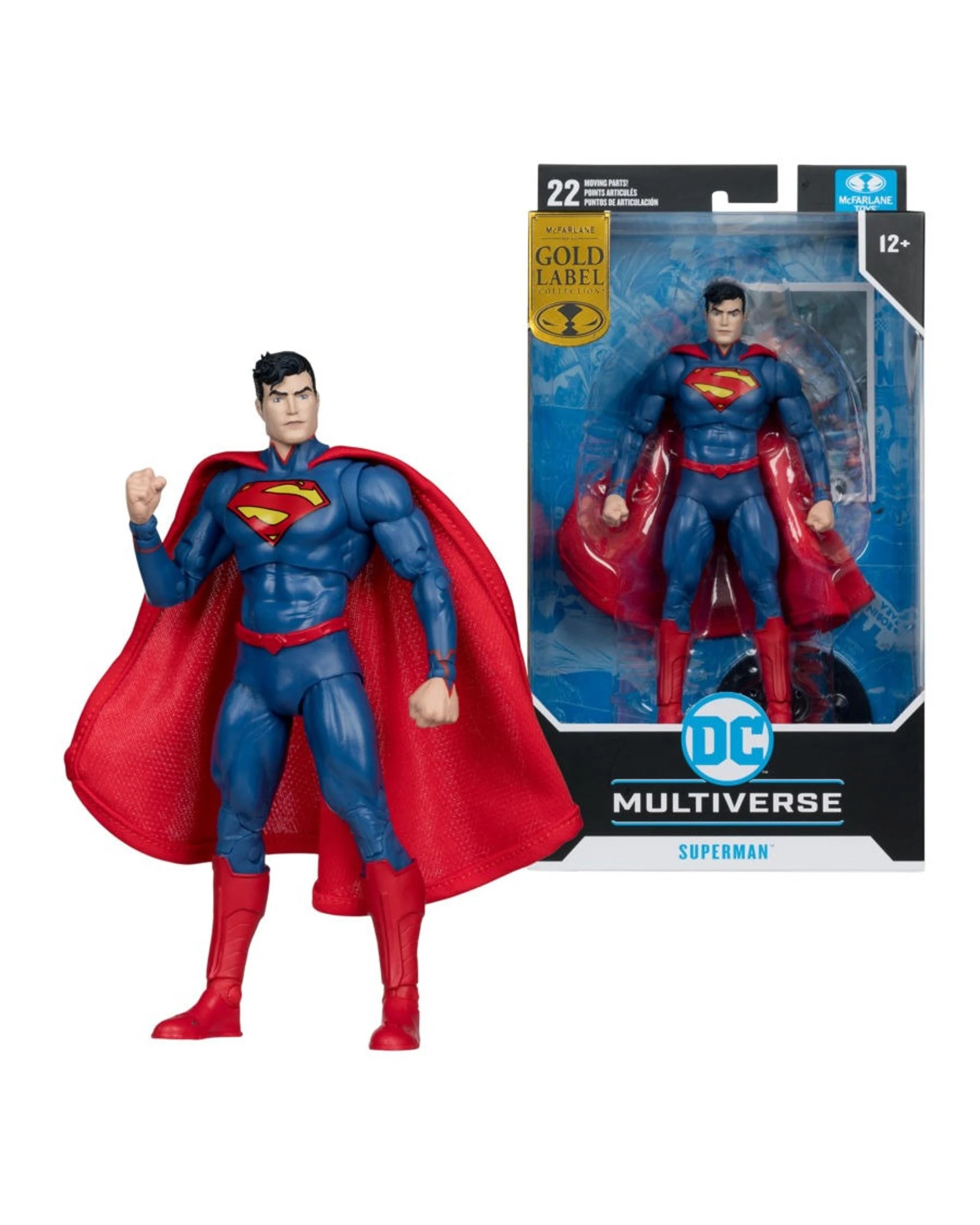 1 McFarlane Toys DC Multiverse Gold Label New 52 Superman 7 inch Action Figure, 1 of 9