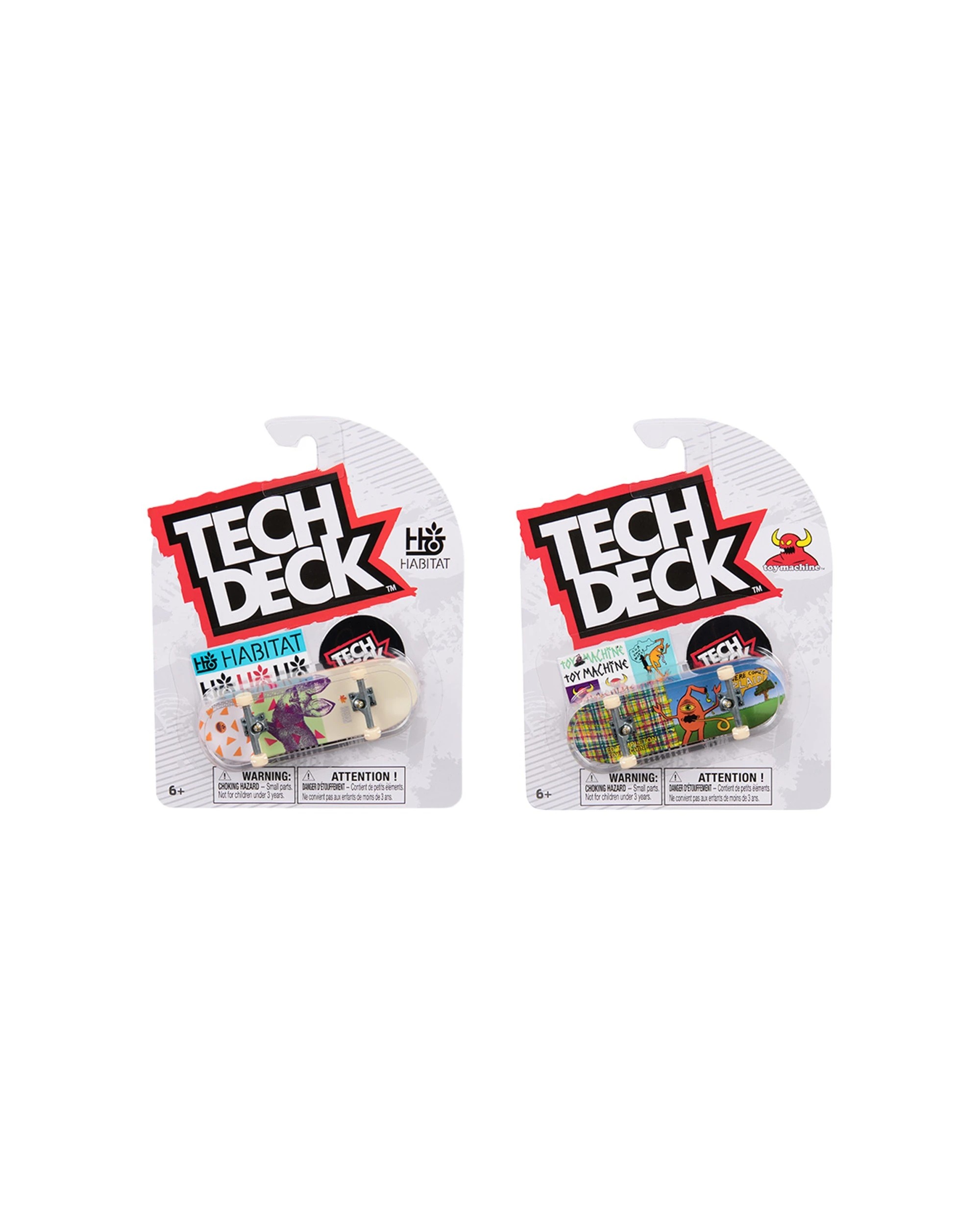 5 Tech Deck Finger Skateboards Kids Play Toy 96mm - Multi, 5 of 5