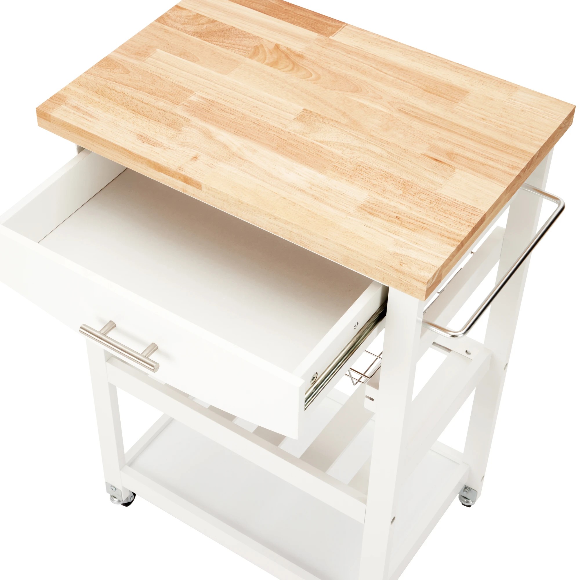 3 White Kitchen Trolley, 3 of 10