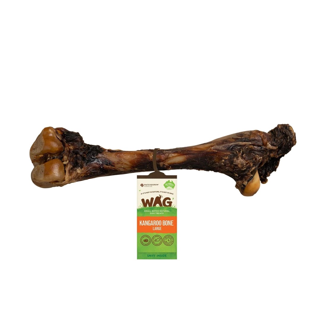 1 WAG Kangaroo Large Bone Treats, 1 of 2