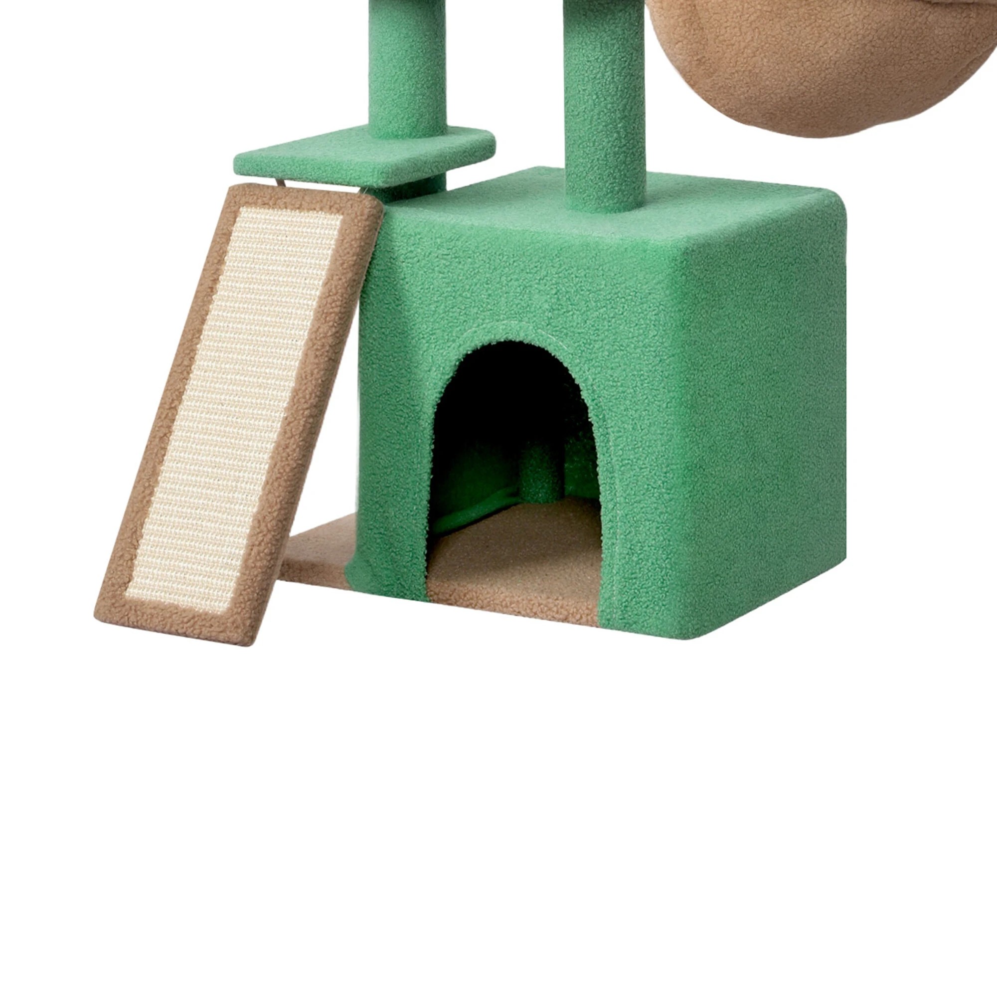 6 Pawz Cat Tree 80CM - Green, 6 of 9
