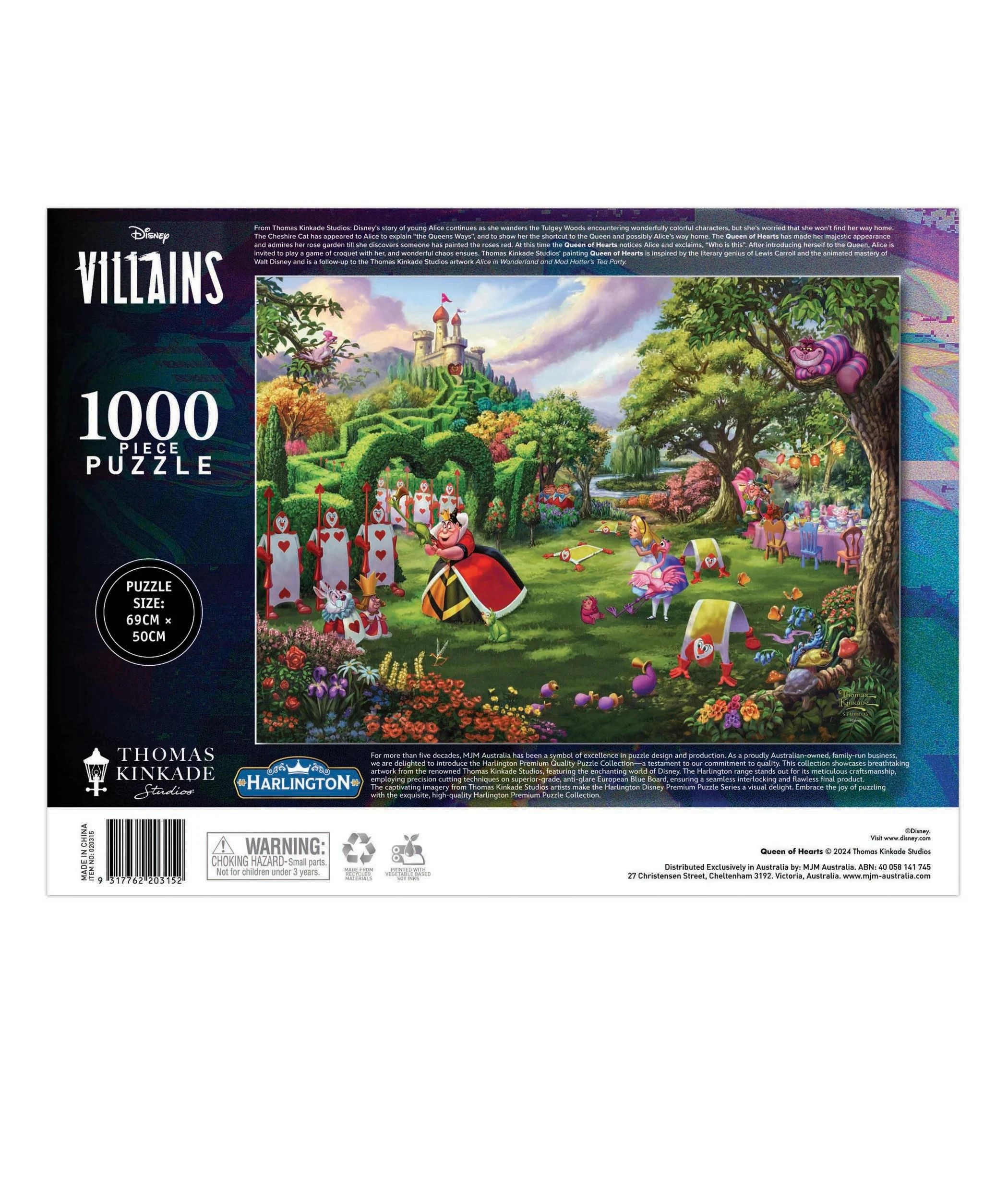 7 Harlington - Kinkade Disney Princess 1000 Piece Jigsaw Puzzle - Assorted* - Multi, 7 of 8