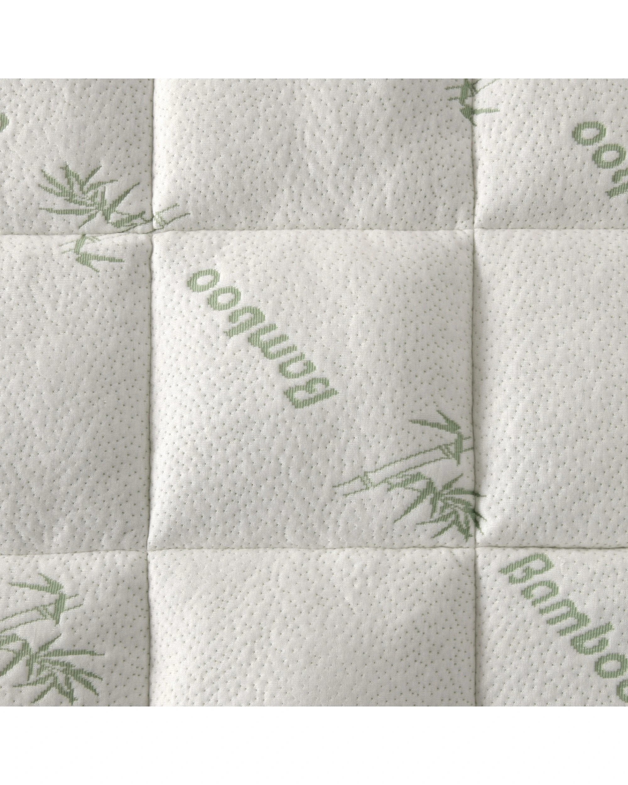 4 Dreamaker 1000GSM Bamboo Covered Ball Fibre Mattress Topper - King Bed - White, 4 of 5