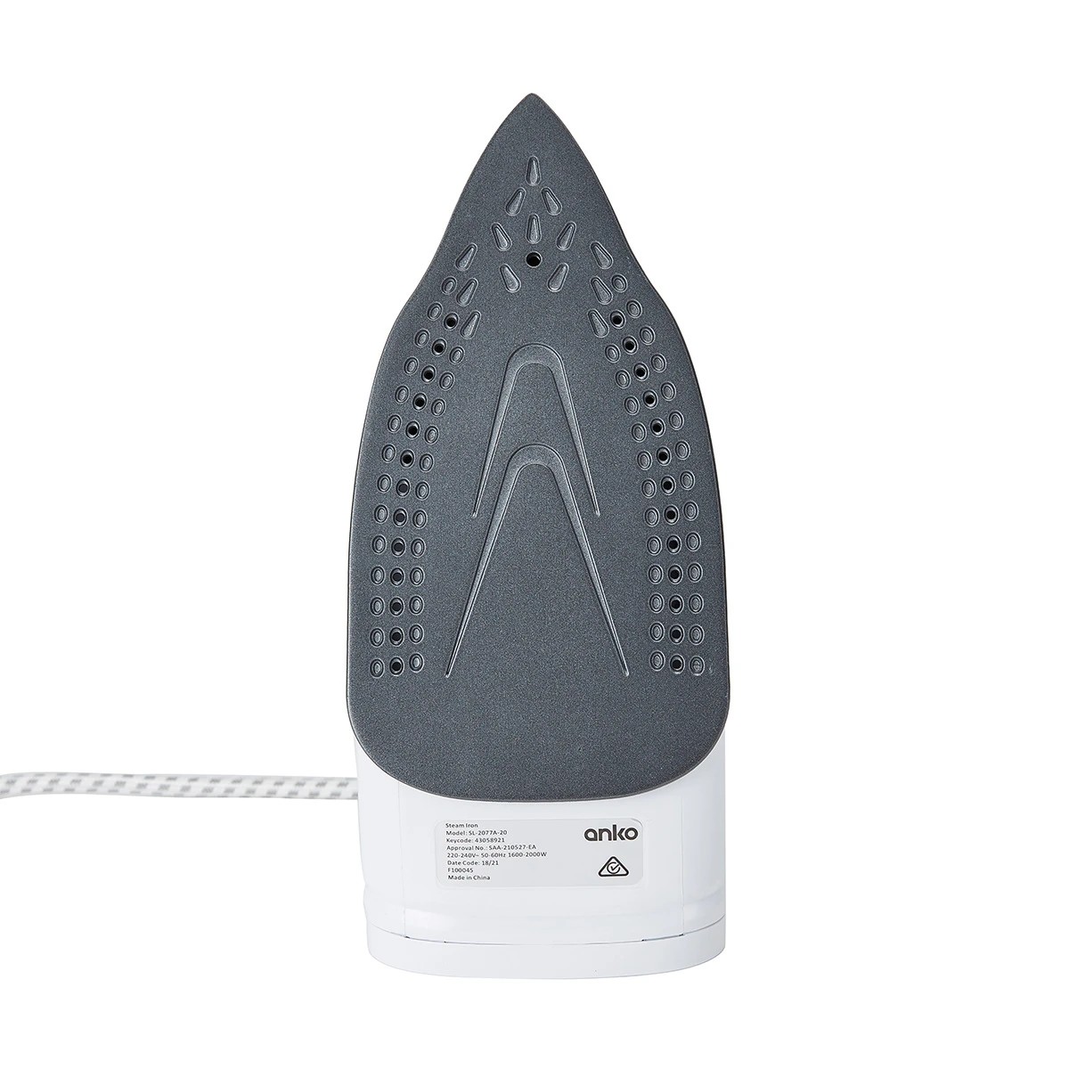 6 2000W Steam Iron - Blue, 6 of 10