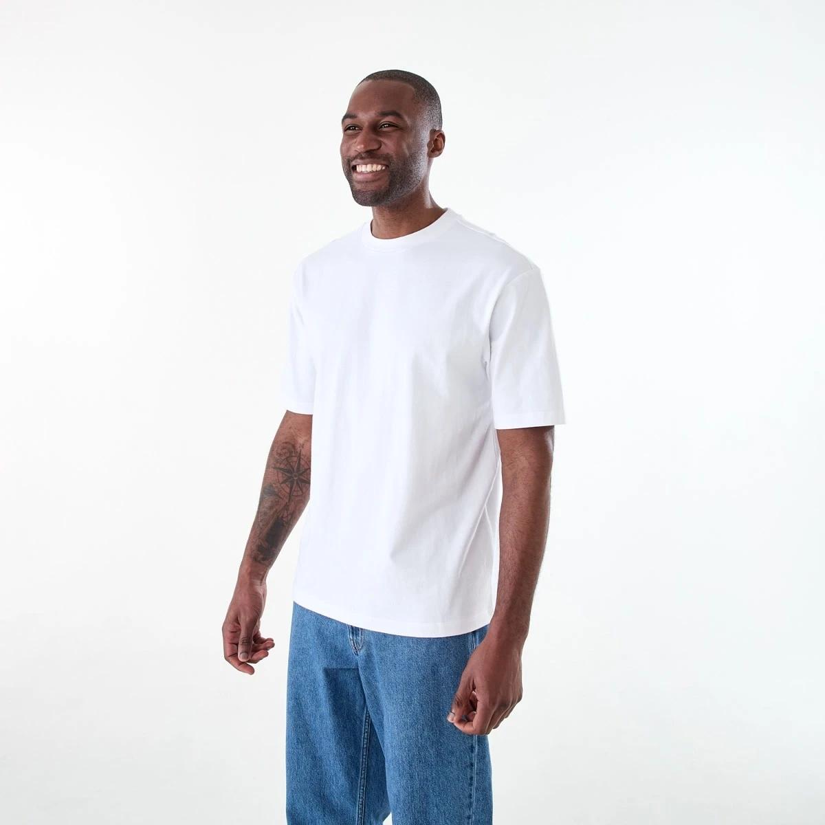 2 Oversized Heavyweight T-shirt WHITE, 2 of 6