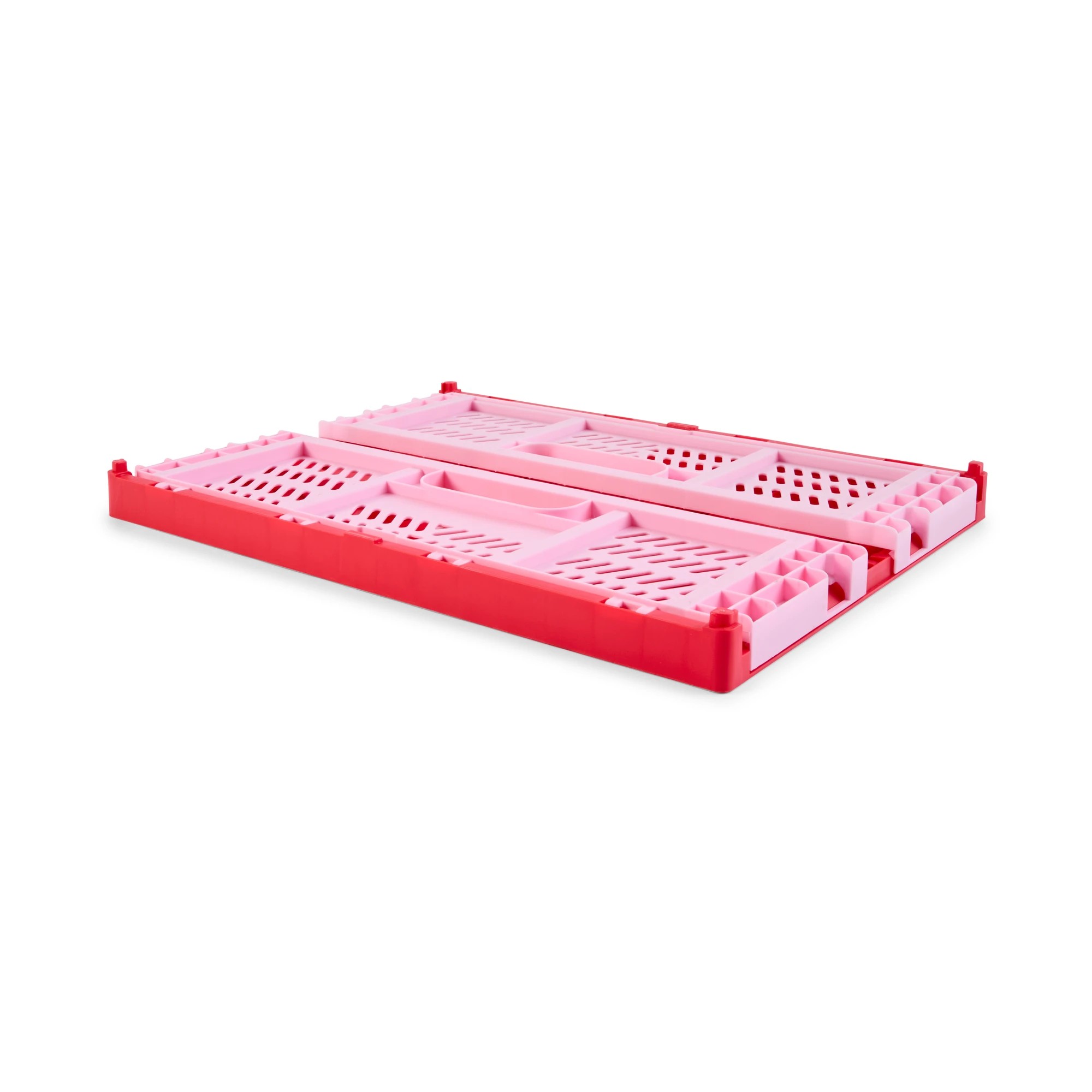 2 15L Collapsible Crate - Medium, Red, 2 of 10