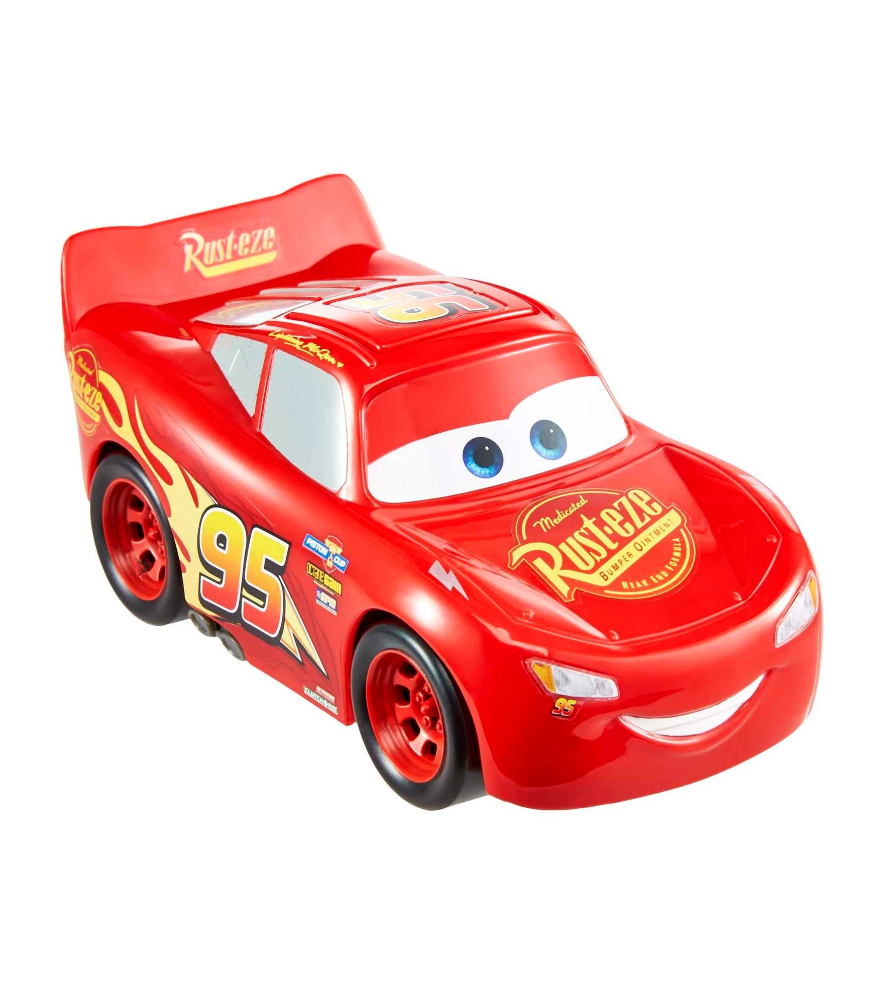 2 ​Disney and Pixar Cars Track Talkers Lightning McQueen - Red, 2 of 4