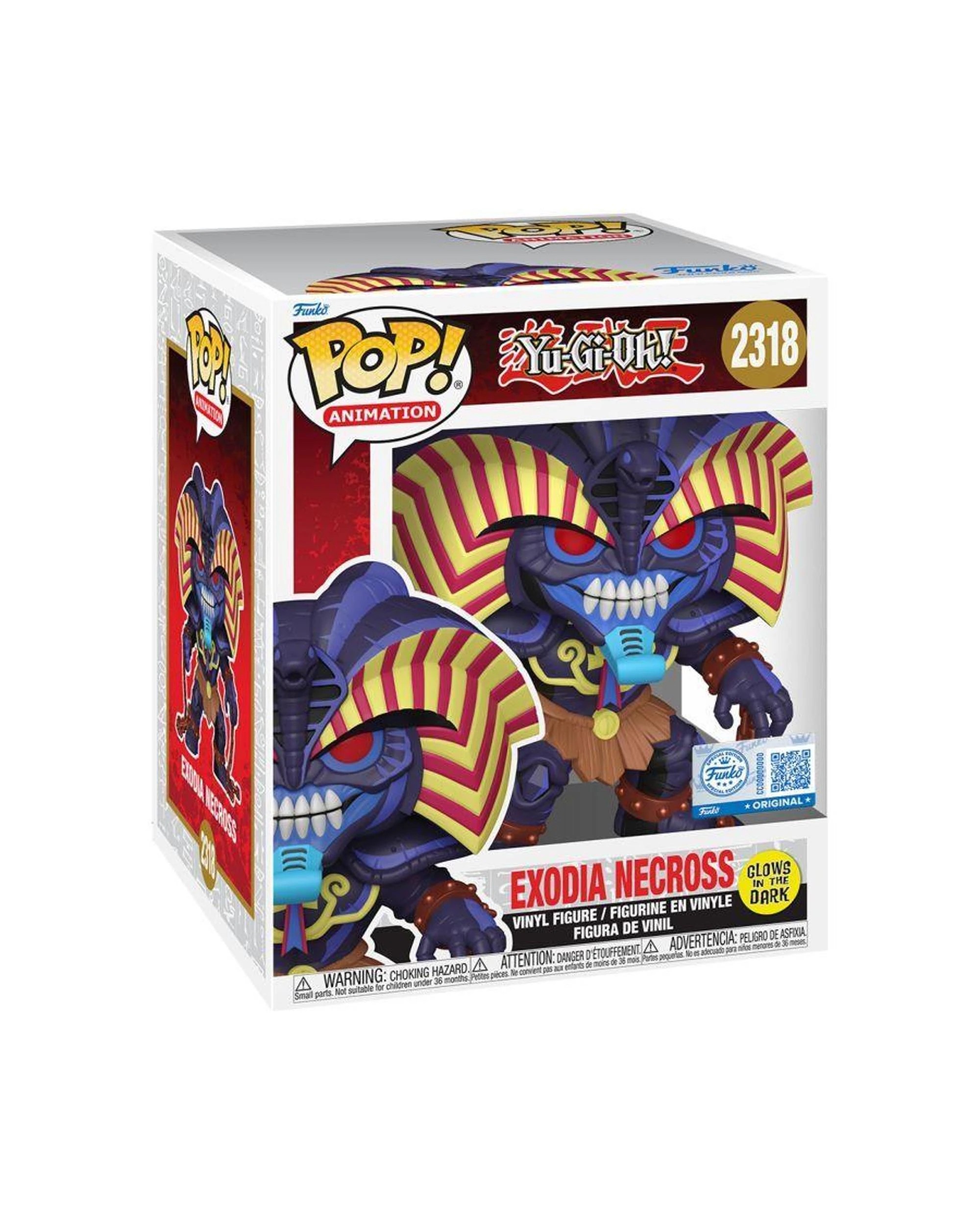 4 Yu-Gi-Oh Exodia Necross Glow 6 inch Funko POP! Vinyl, 4 of 4