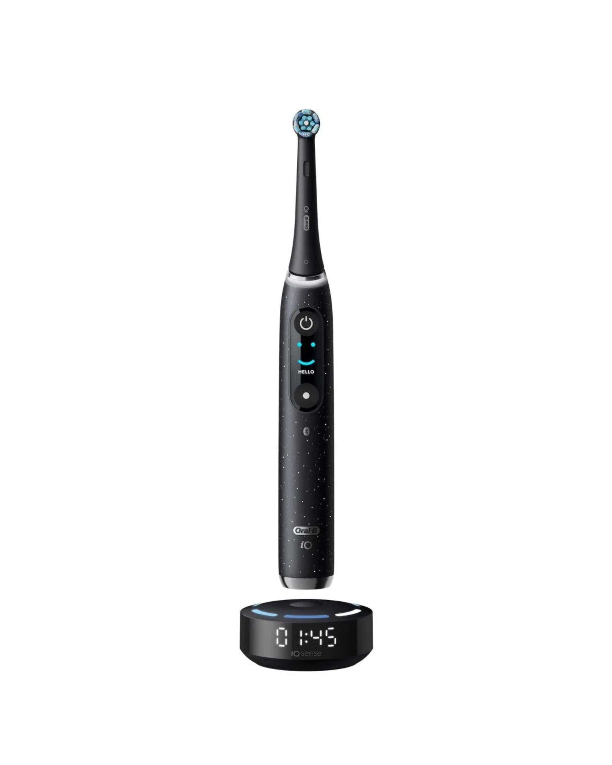2 Oral-B iO 10 Series Electric Toothbrush W/ Travel Case - Black, 2 of 3