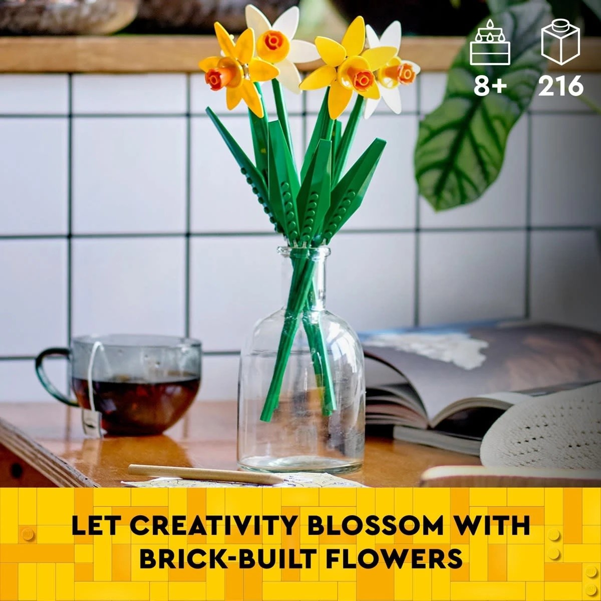 4 LEGO Flowers Daffodils 40747, 4 of 10