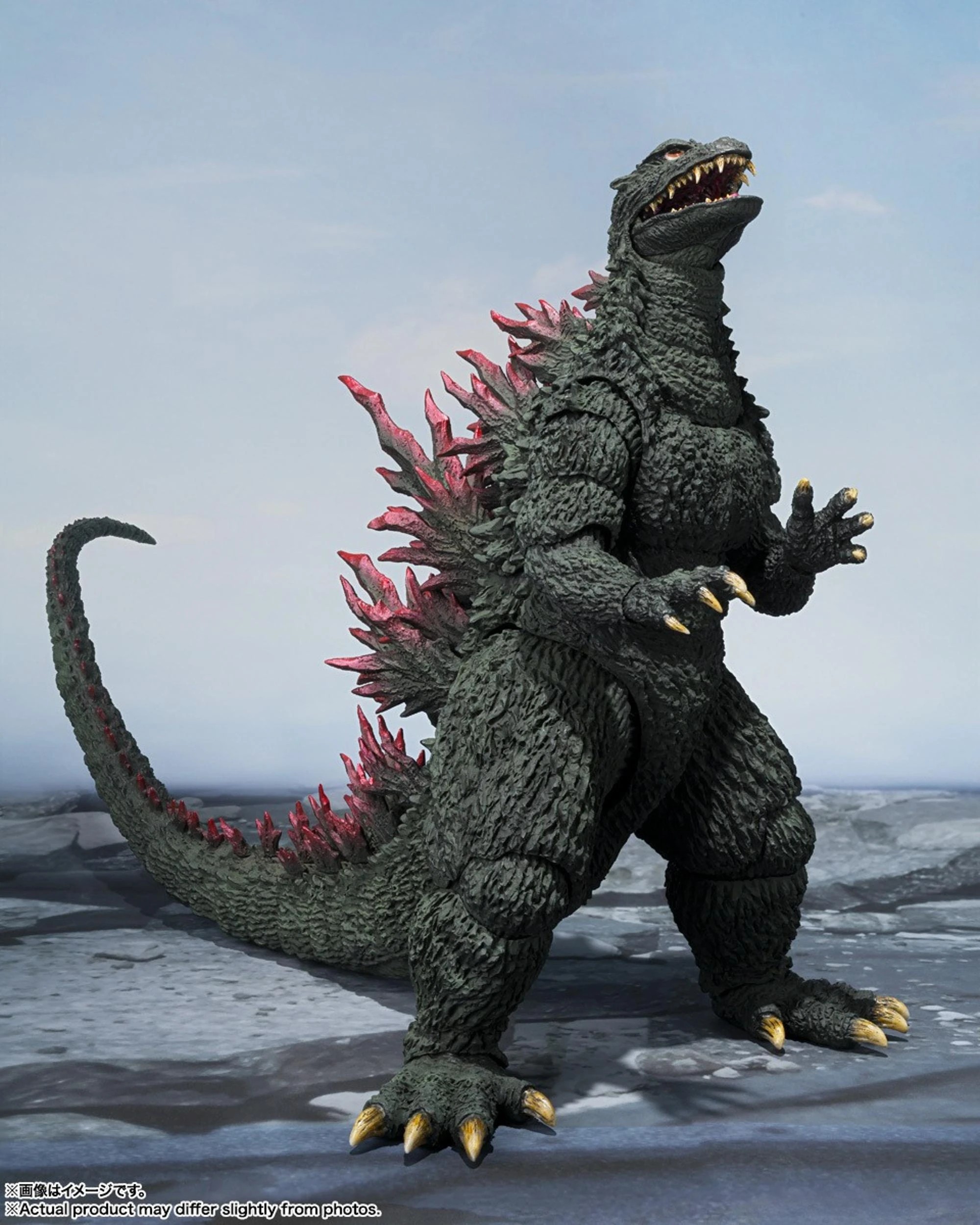 6 Tamashii Nations S.H.MonsterArts Godzilla 2000 VS Megaguirus Figure, 6 of 7