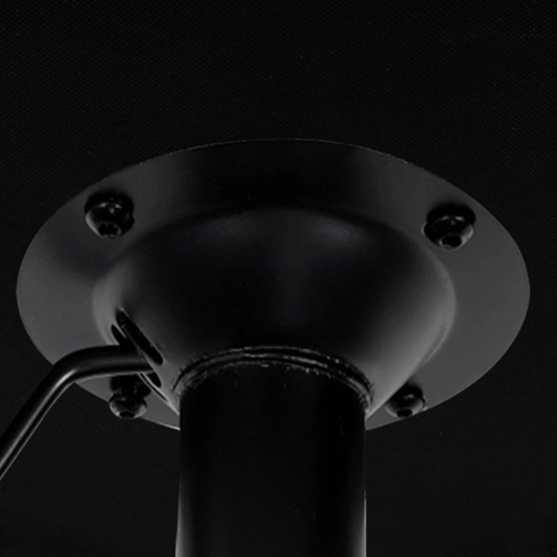 4 Alfordson 2x Bar Stools Gas Lift Leather Bar Chairs Kitchen Swivel Wendy - Brown, 4 of 9