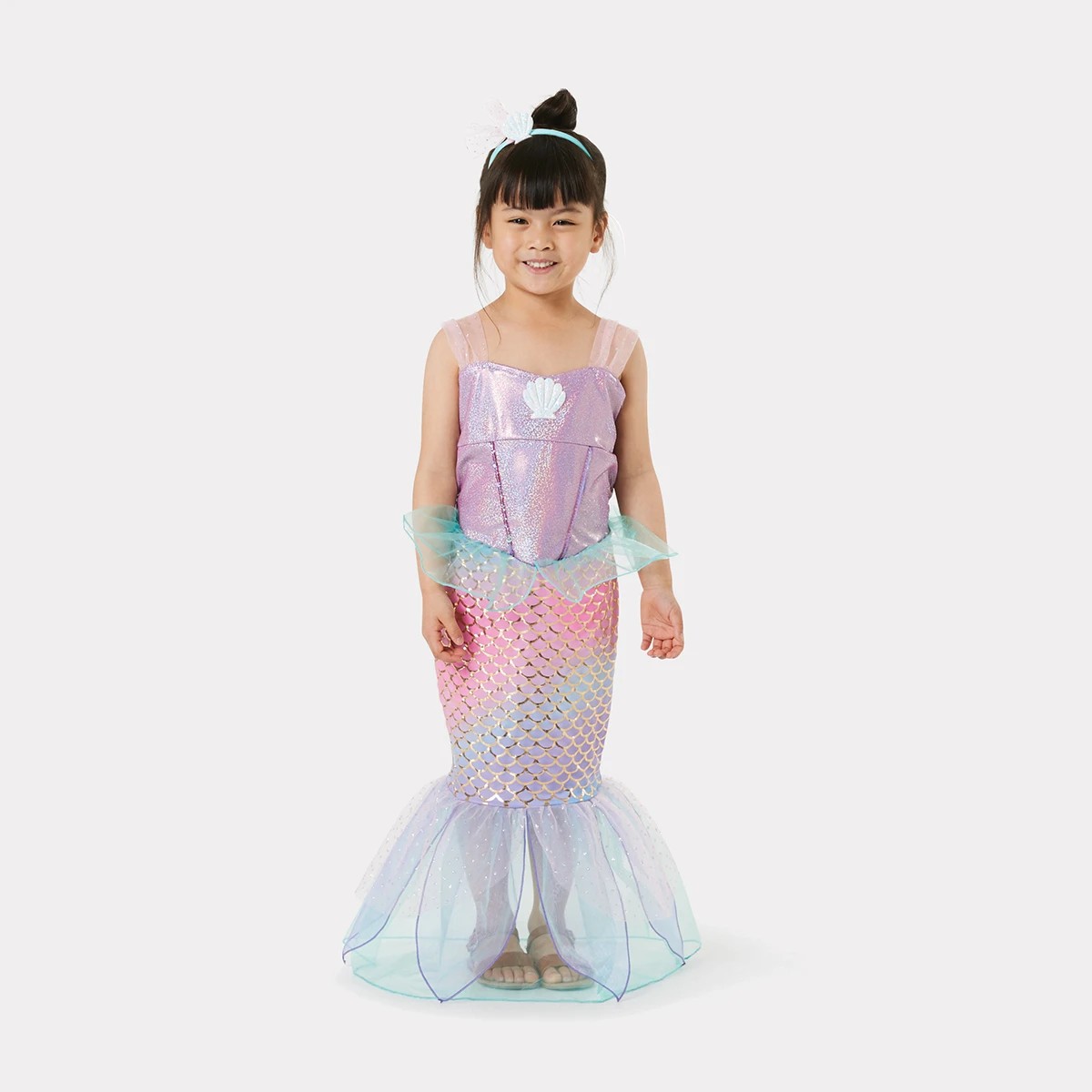 1 Mermaid Costume - Ages 4-6, 1 of 7