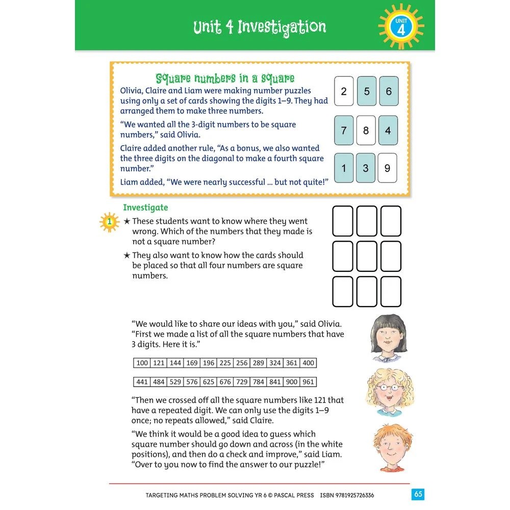 7 Targeting Maths Problem Solving Year 6, 7 of 8
