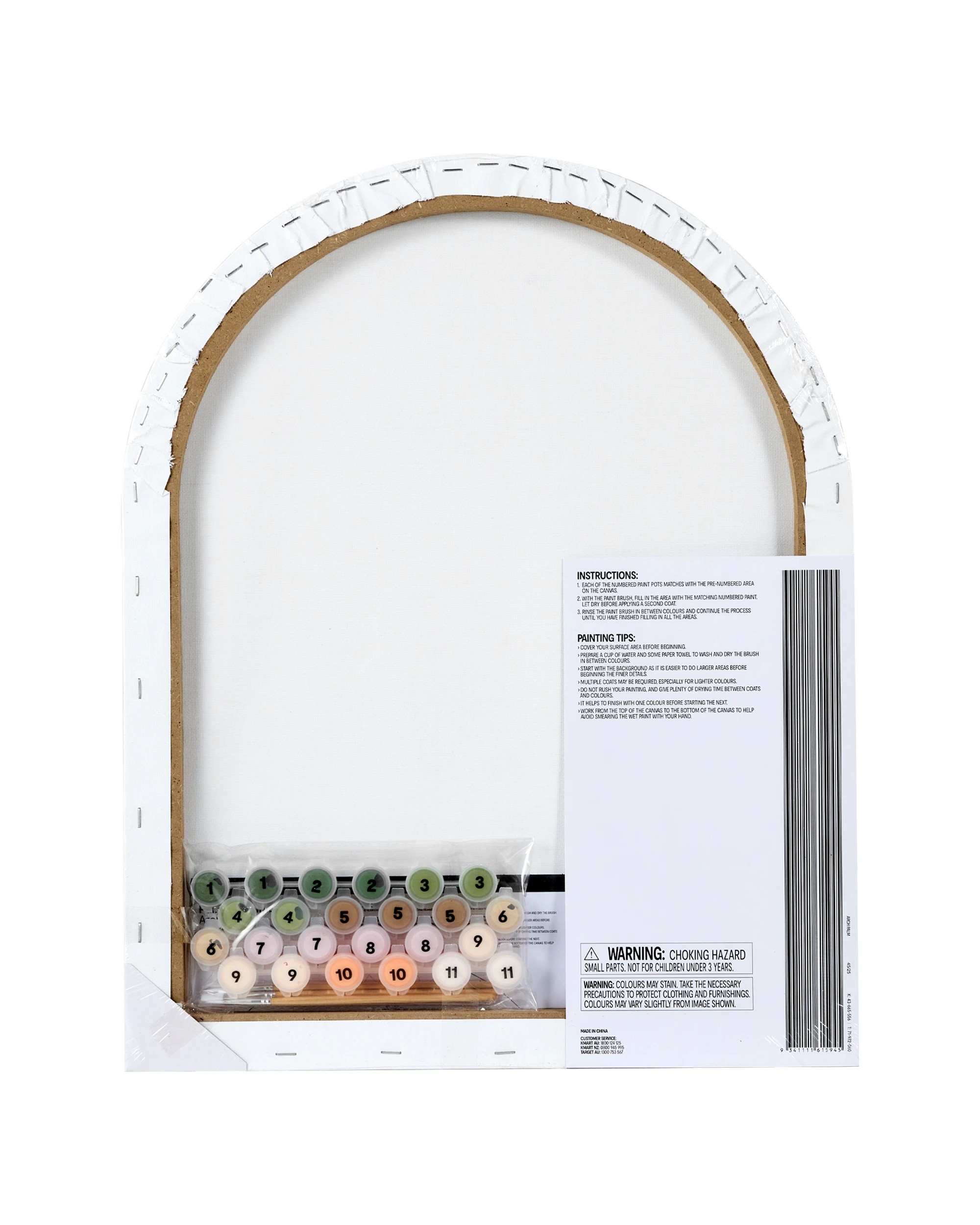 3 Paint by Numbers - Arch Palm, 3 of 3