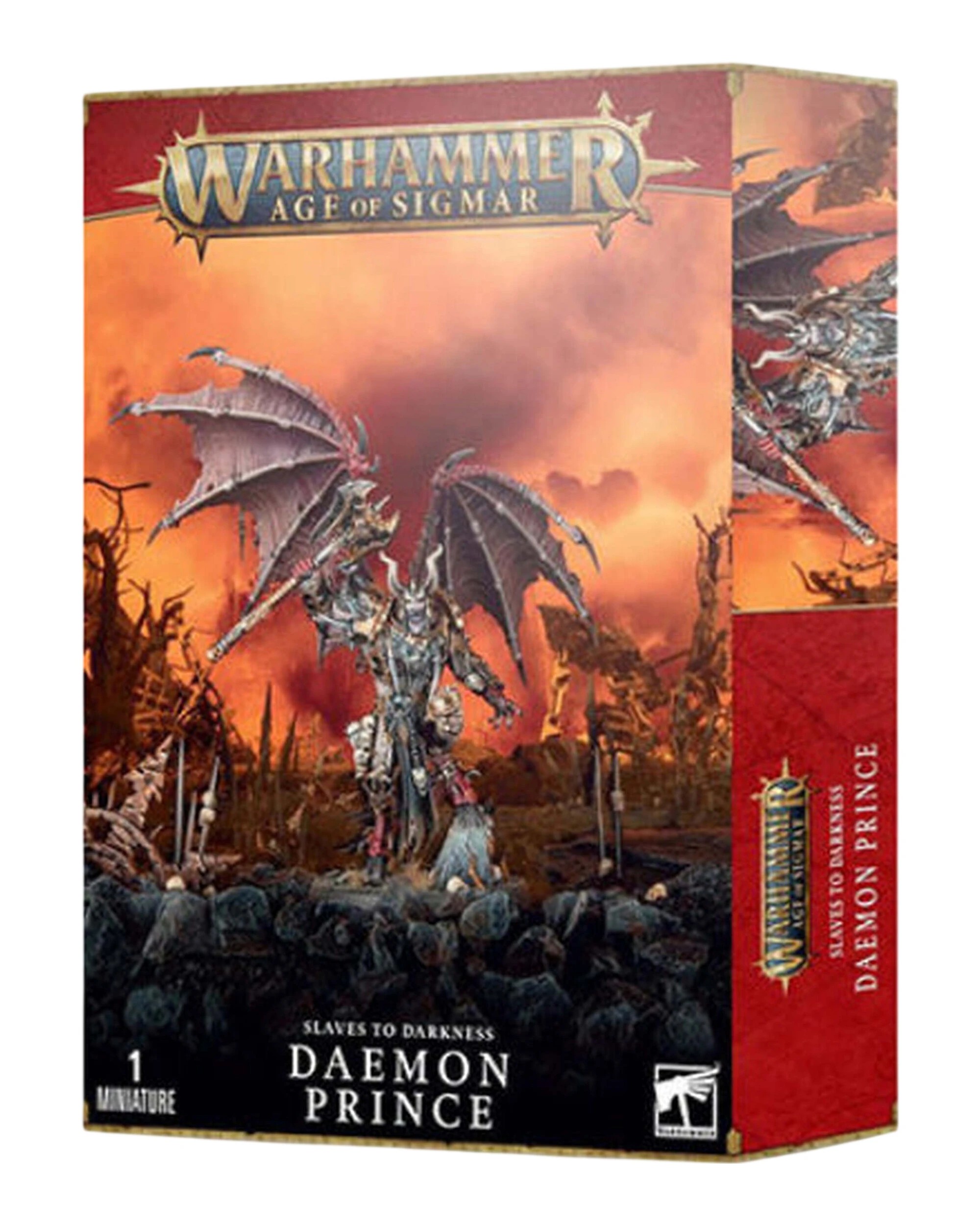 1 Games Workshop Warhammer Age Of Sigmar Slaves To Darkness Daemon Prince, 1 of 2