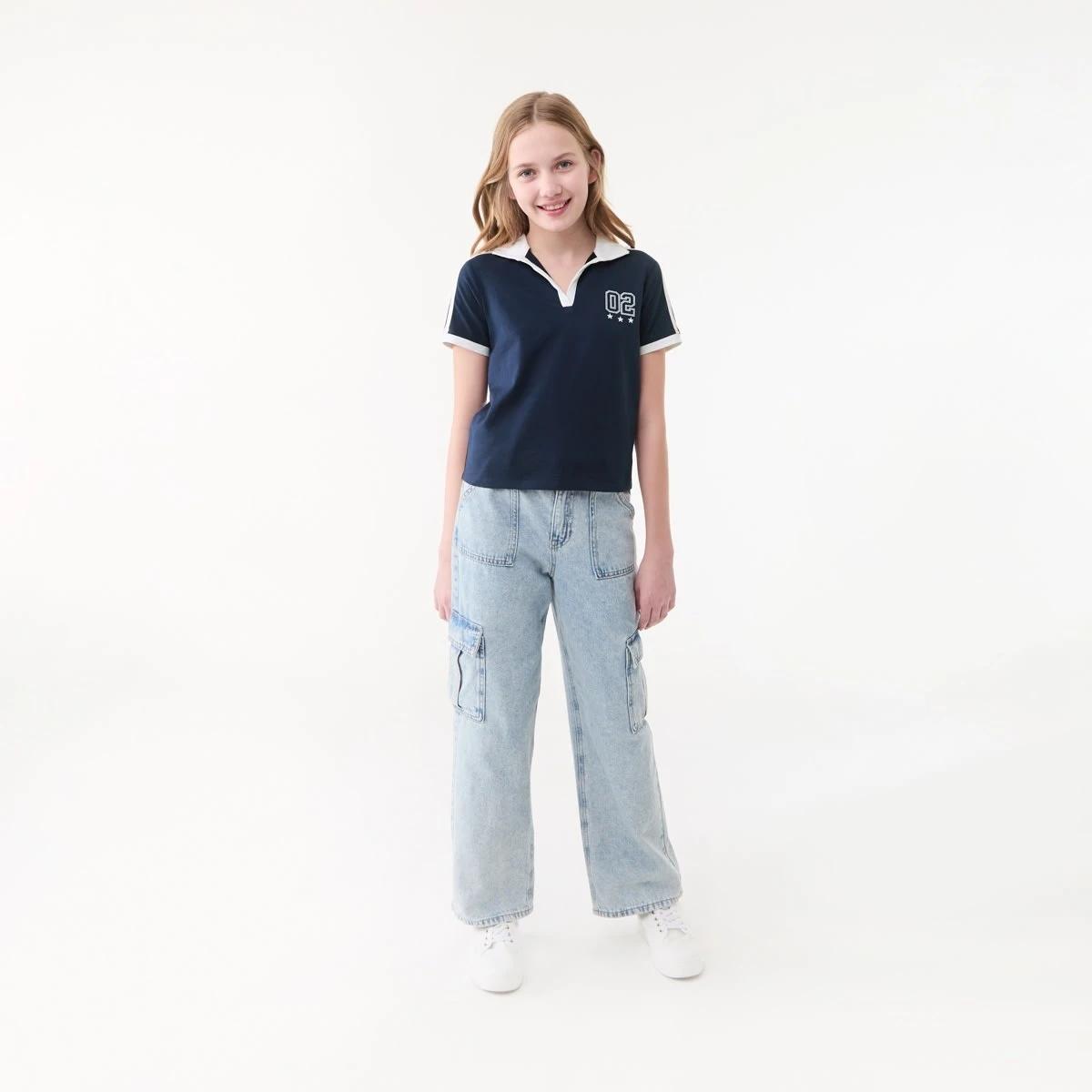 5 Polo T-shirt BLUE 02 STARS, 5 of 6