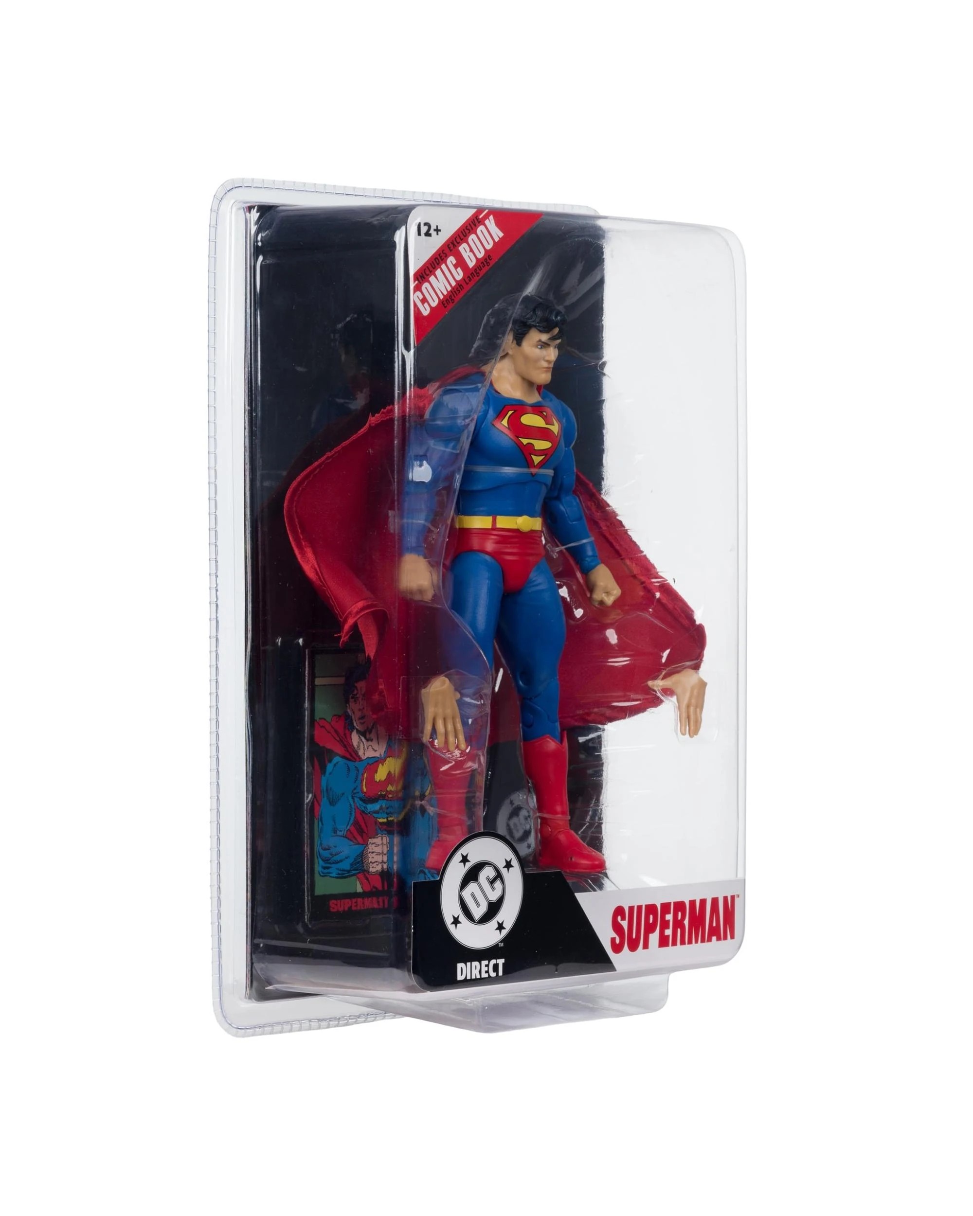 3 DC Direct Page Punchers Zero Hour Superman 7 inch Action Figure, 3 of 10