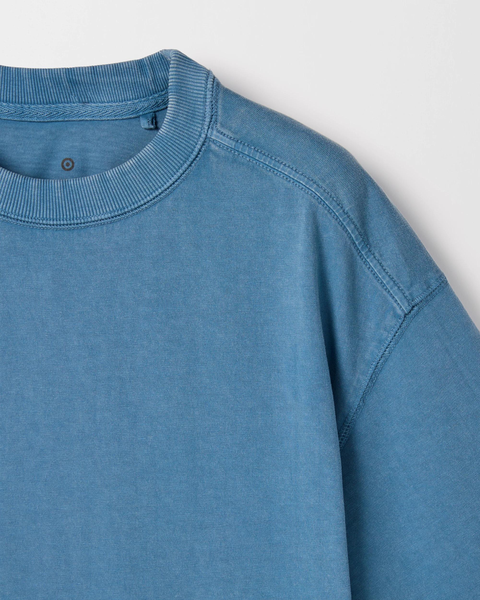 6 Target Kids Australian Cotton Oversized Washed T-Shirt BLUE, 6 of 6