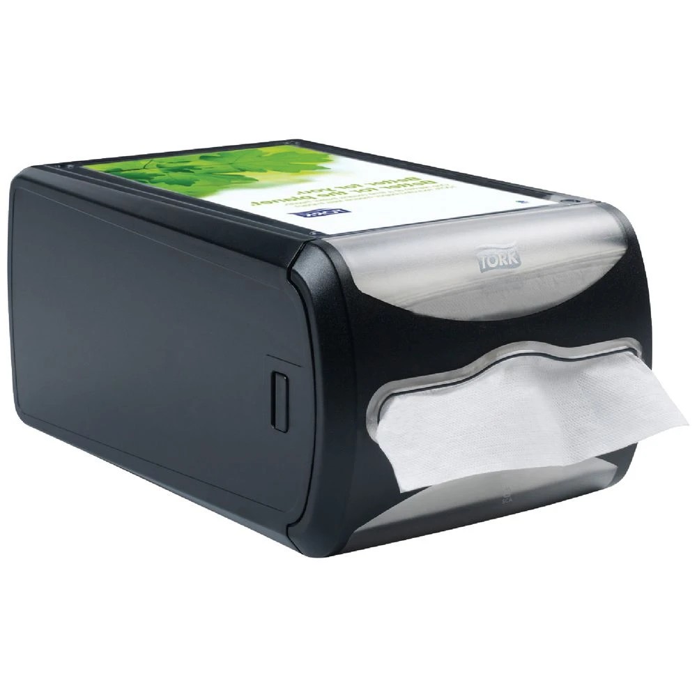 1 Tork Xpressnap N4 System Counter Napkin Dispenser Black, 1 of 1