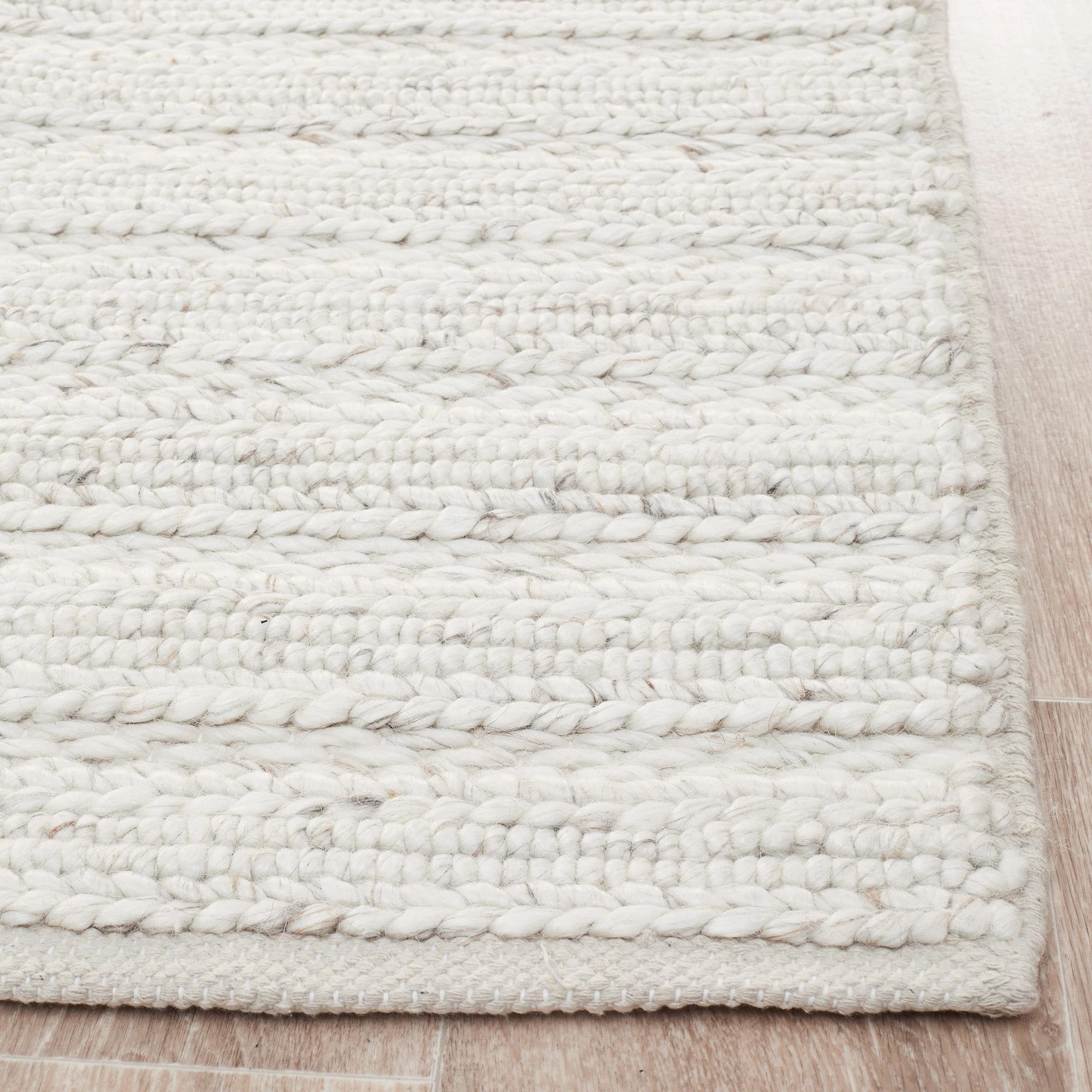 4 Common Ground Rugs Meadow 801 400x300cm - Extra Extra Large Floor Rug - White, 4 of 7