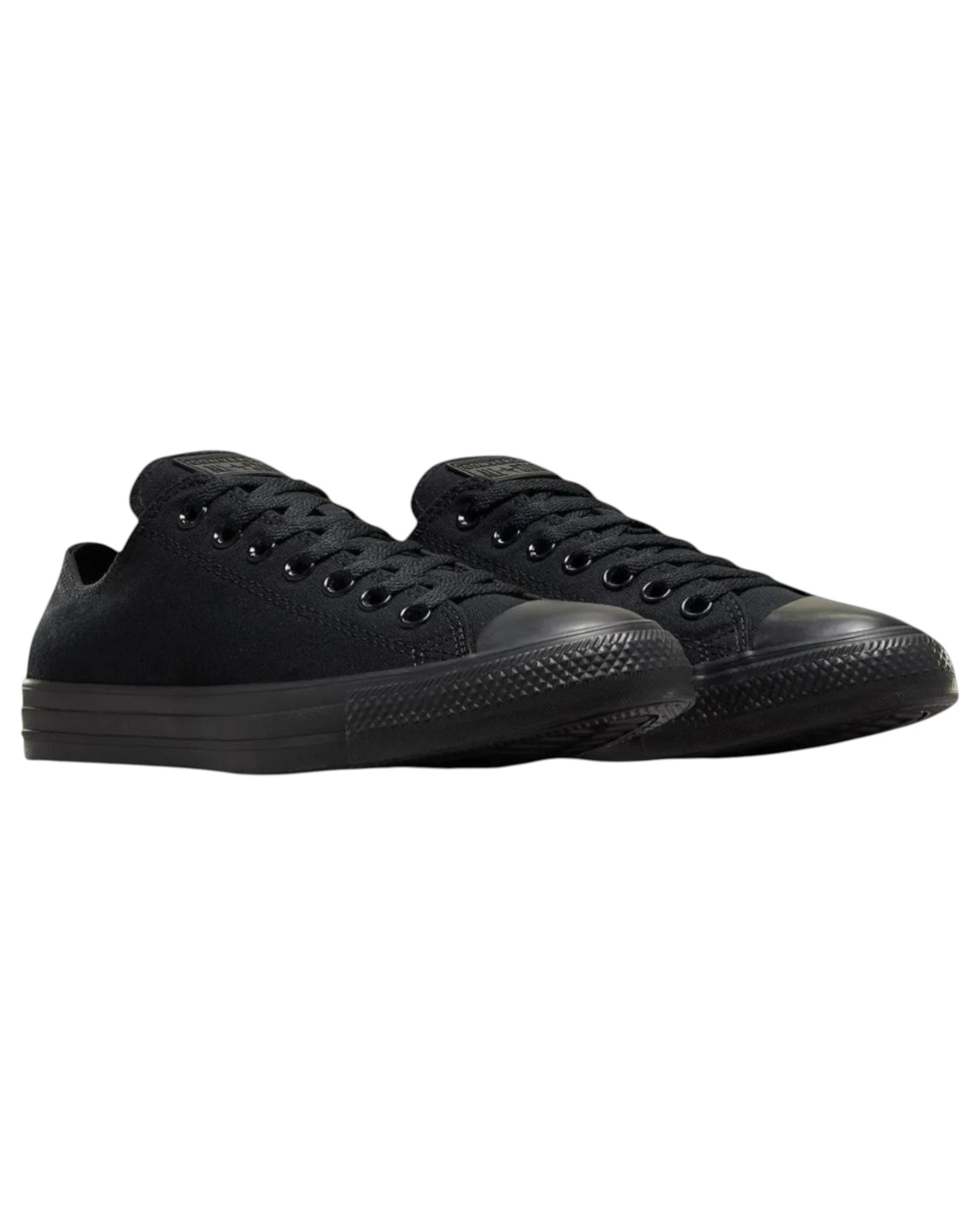 9 Converse Unisex Chuck Taylor All Star Classic High Top Shoes BLACK MONOCHROME, 9 of 9