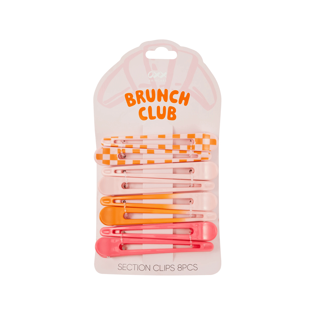3 OXX Haircare 8 Piece Brunch Club Section Clips, 3 of 3