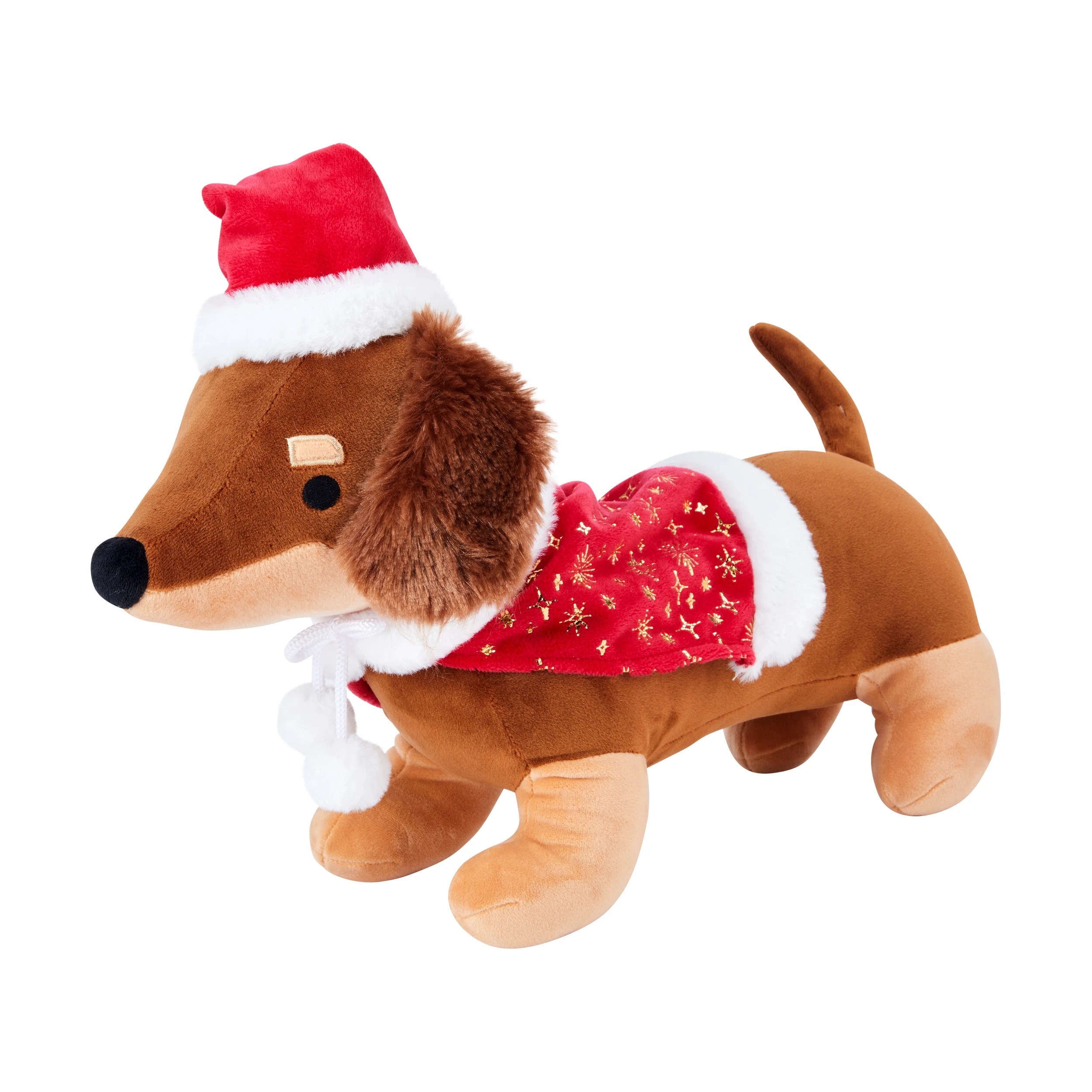1 Christmas Dachshund Plush, 1 of 3
