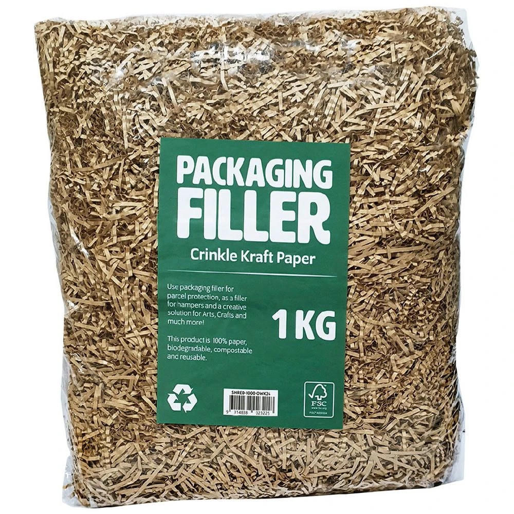 1 Kraft Shredded Paper Filler 1kg, 1 of 3