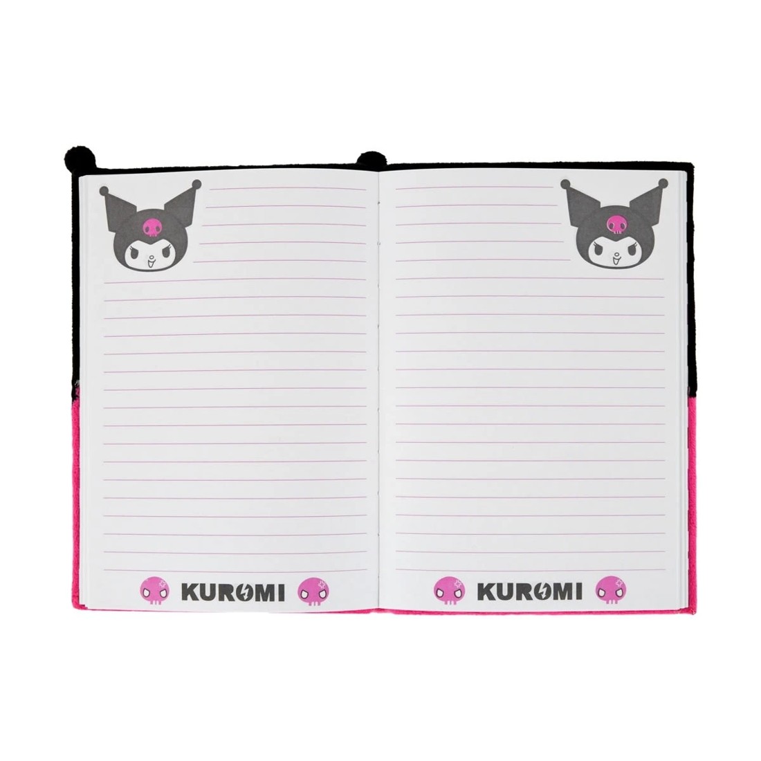 2 Kuromi Fluffy Notebook, 2 of 5