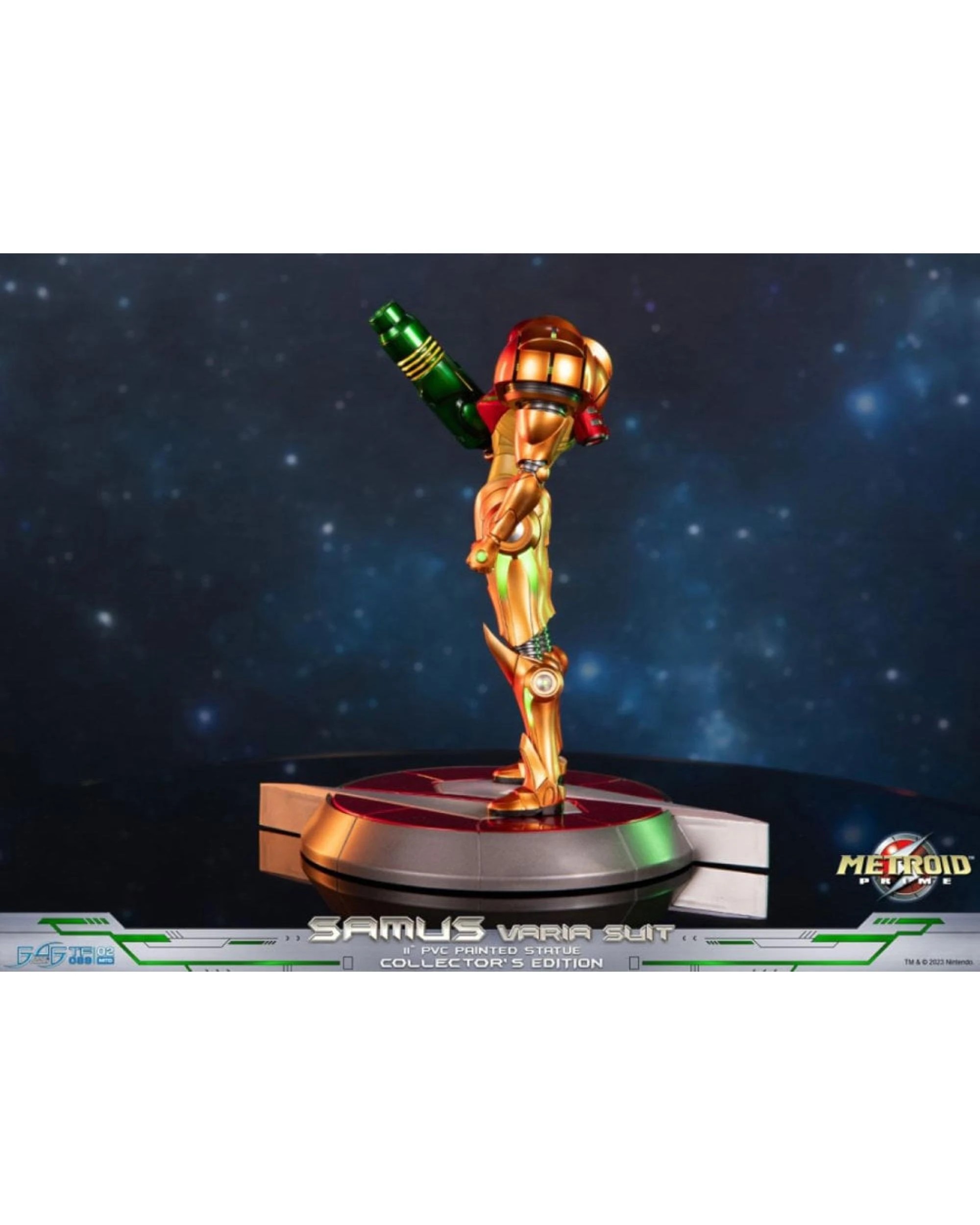 3 Metroid Prime Samus Varia Suit PVC Statue Collectors Edition, 3 of 9
